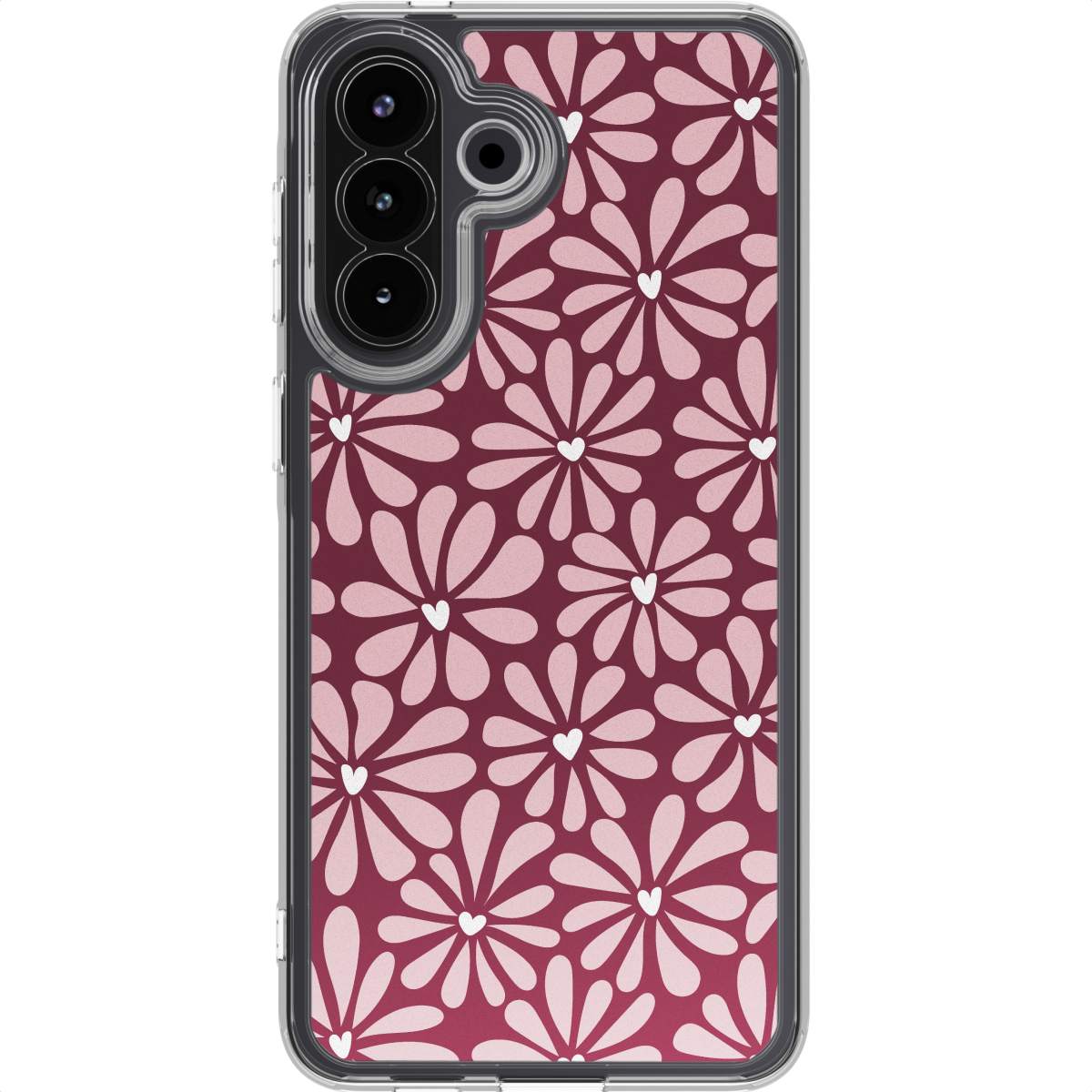 imoshion Design hoesje voor de Samsung Galaxy A57 (5G) - Bloom Love Blush