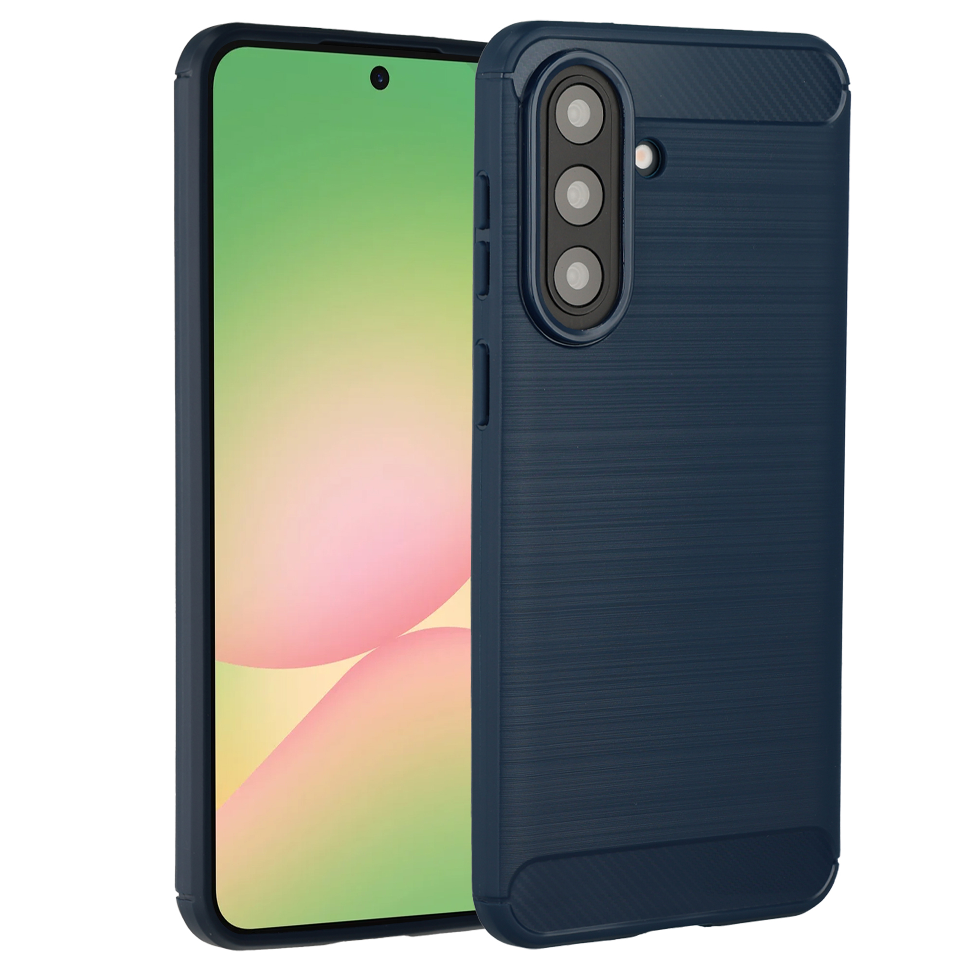 imoshion Brushed Backcover voor de Samsung Galaxy A57 (5G) - Donkerblauw