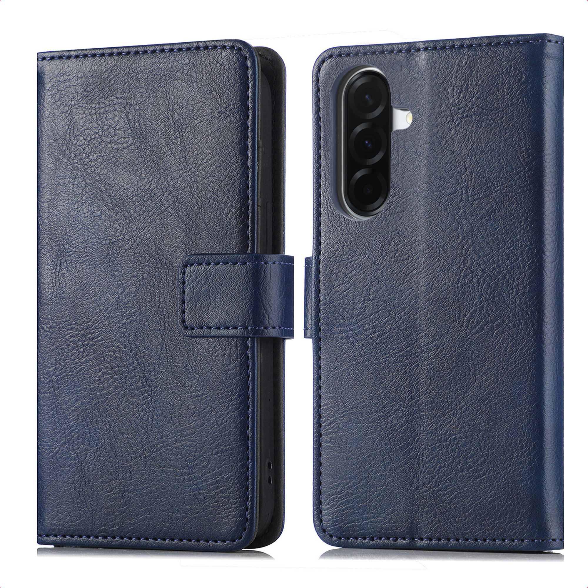 imoshion Luxe Bookcase voor de Samsung Galaxy A37 (5G) - Donkerblauw