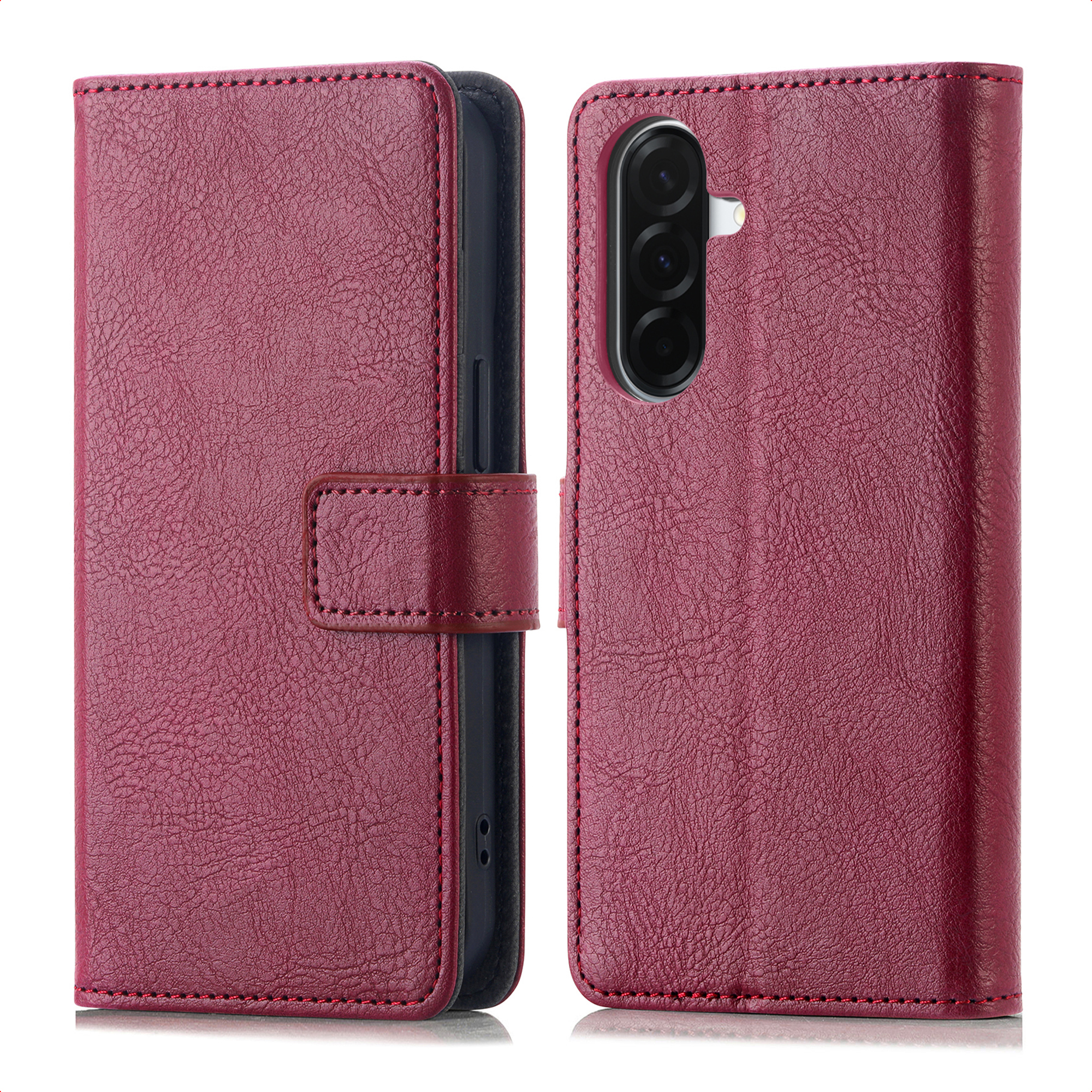 imoshion Luxe Bookcase voor de Samsung Galaxy A37 (5G) - Bordeaux