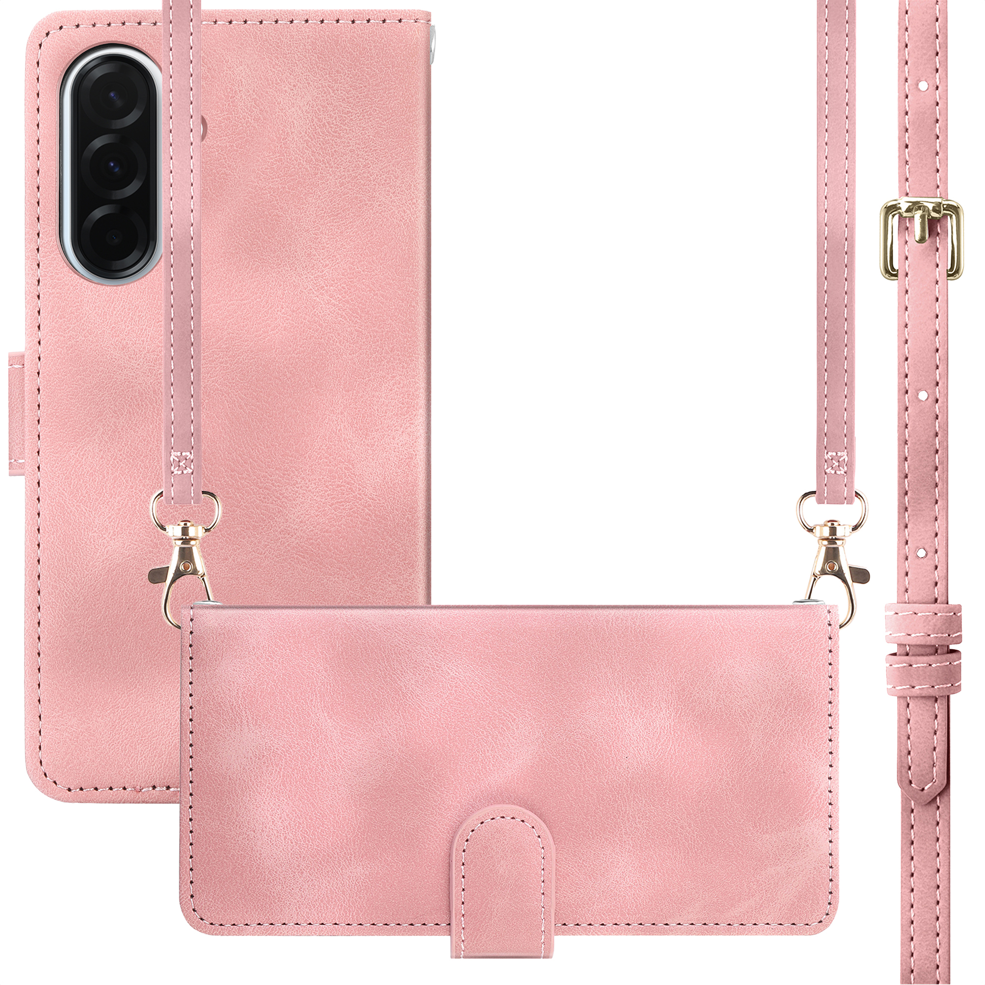 imoshion Bookcase met koord voor de Samsung Galaxy A37 (5G) - Roze