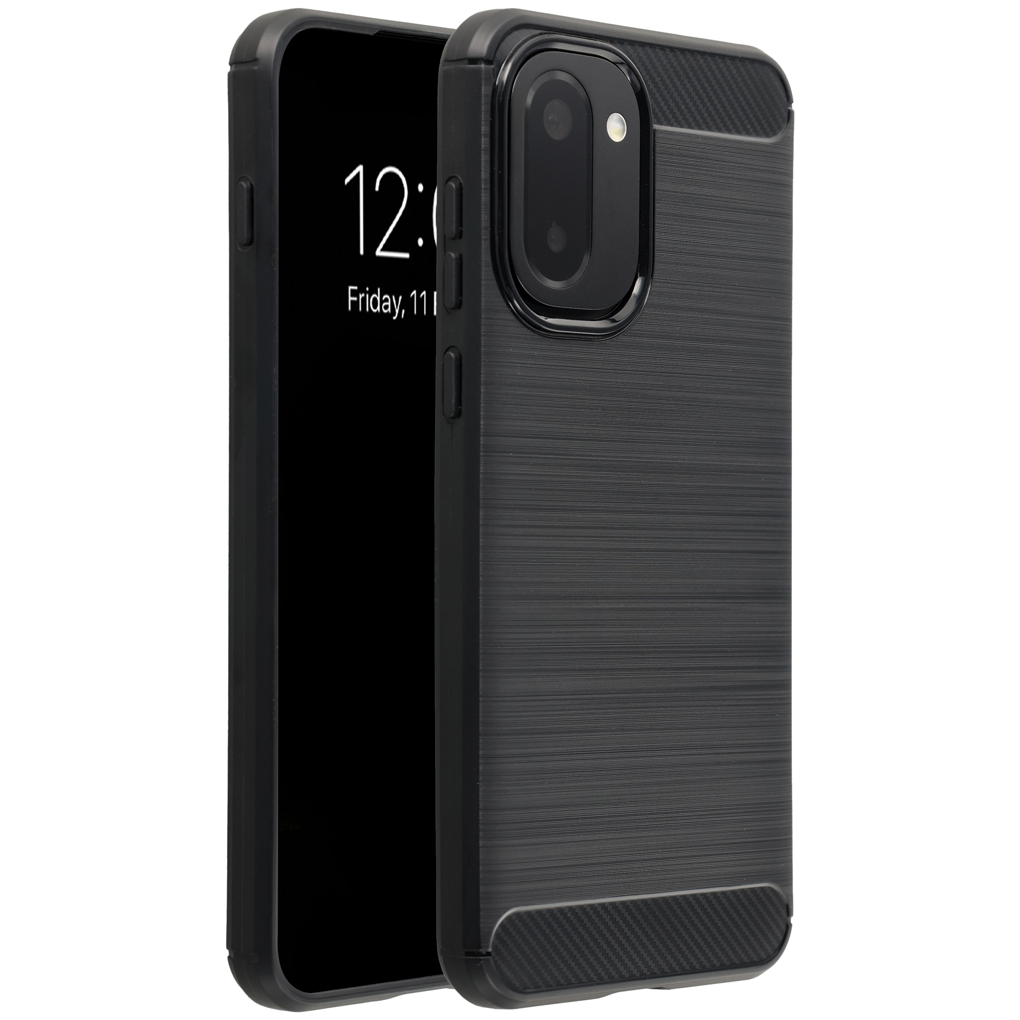 imoshion Coque Brushed OnePlus 15R - Noir