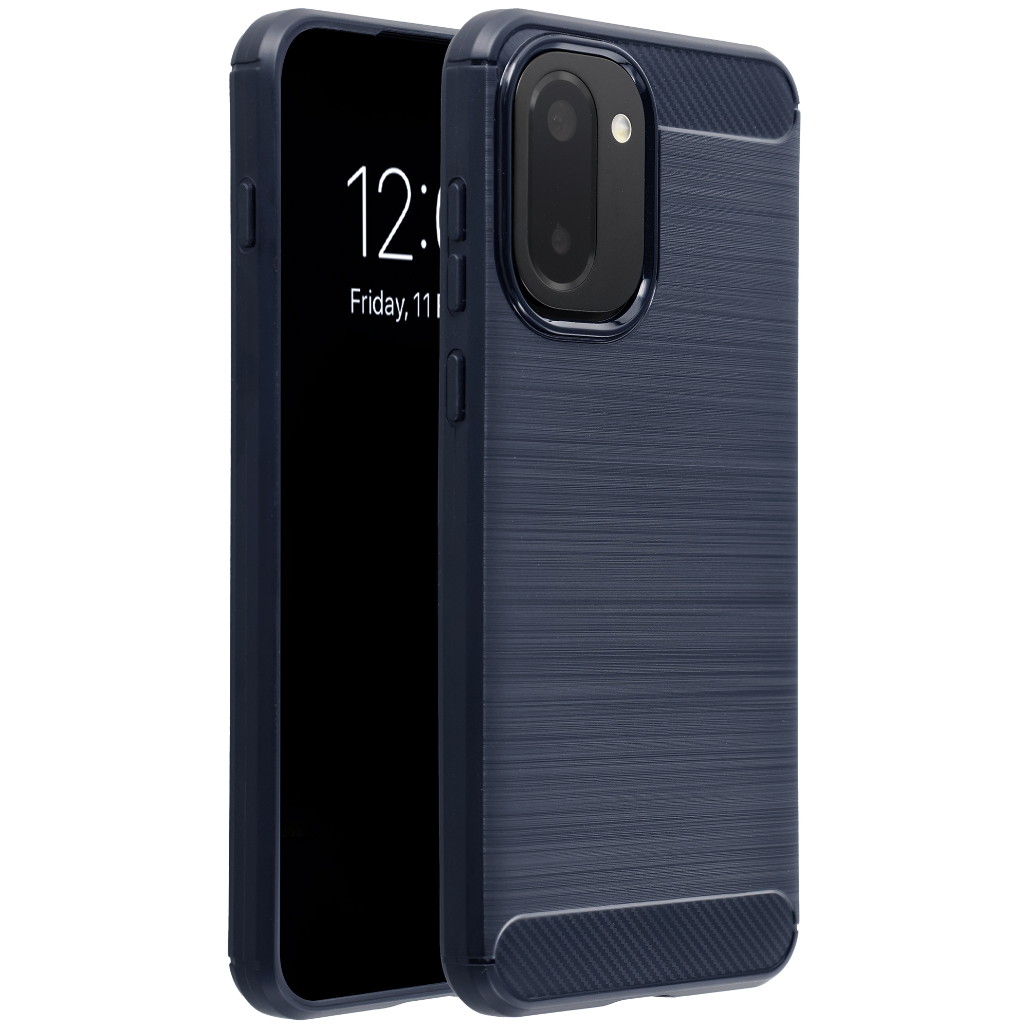 imoshion Coque Brushed OnePlus 15R - Bleu foncé