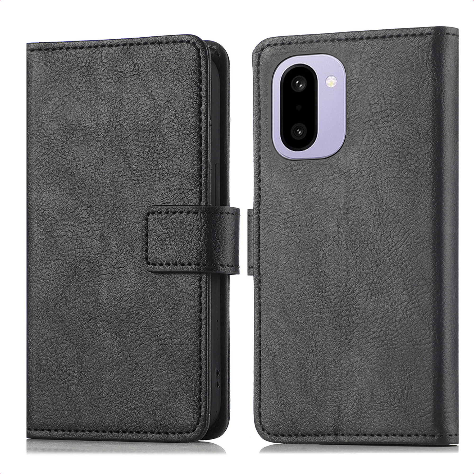 imoshion Luxe Bookcase voor de OnePlus 15R - Zwart