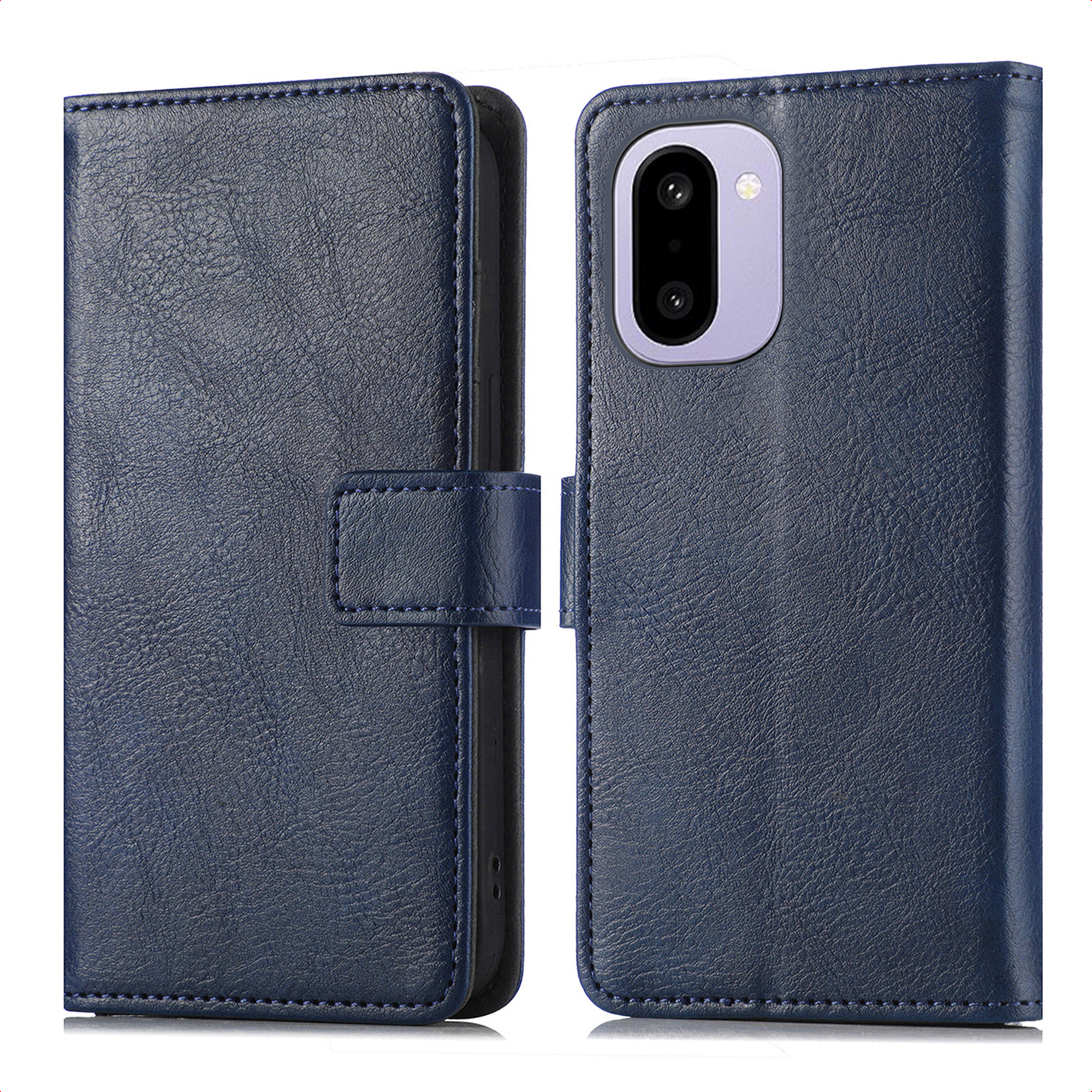 imoshion Luxe Bookcase voor de OnePlus 15R - Donkerblauw