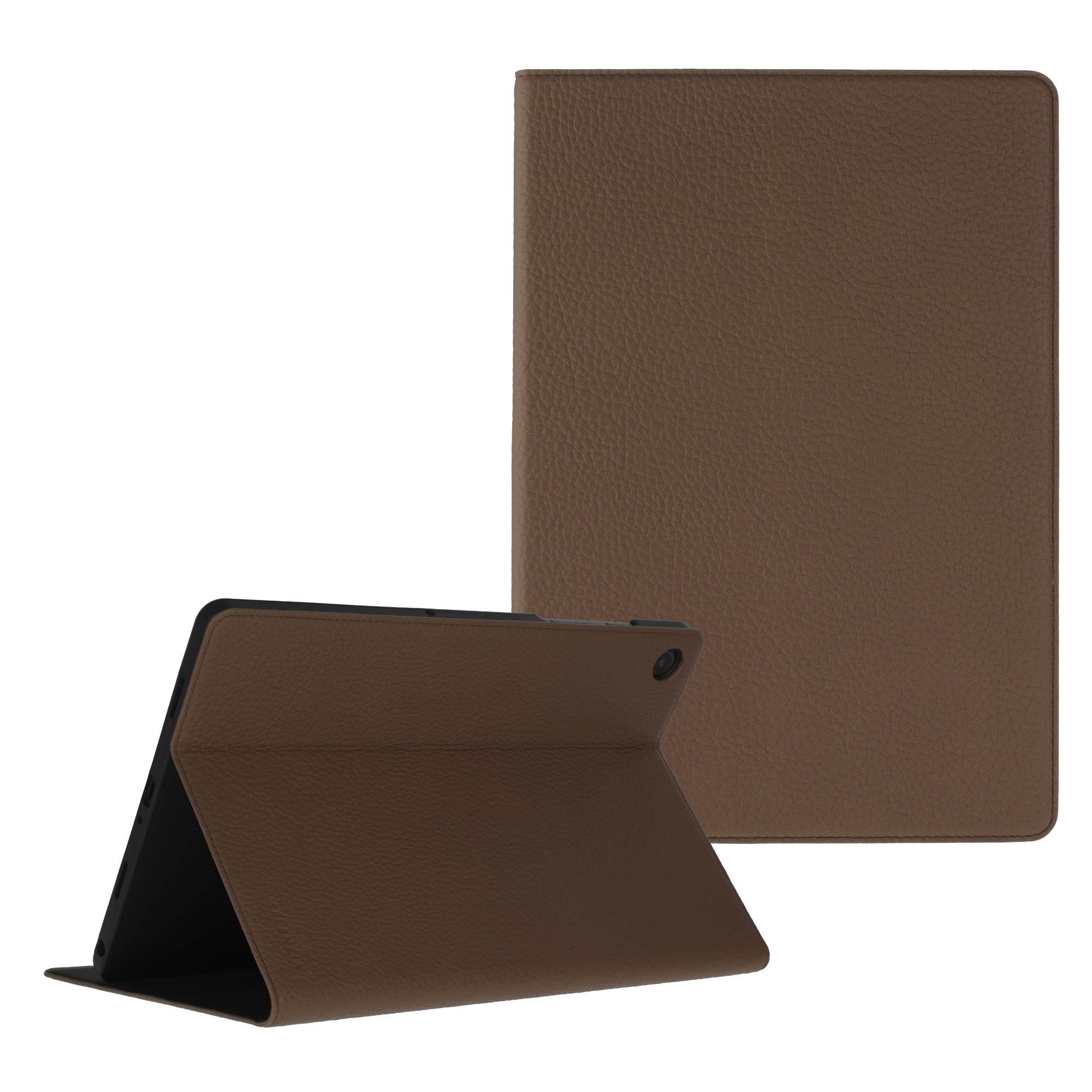 Selencia Coque tablette Riva Samsung Galaxy Tab A11 Plus - Mocha Brown