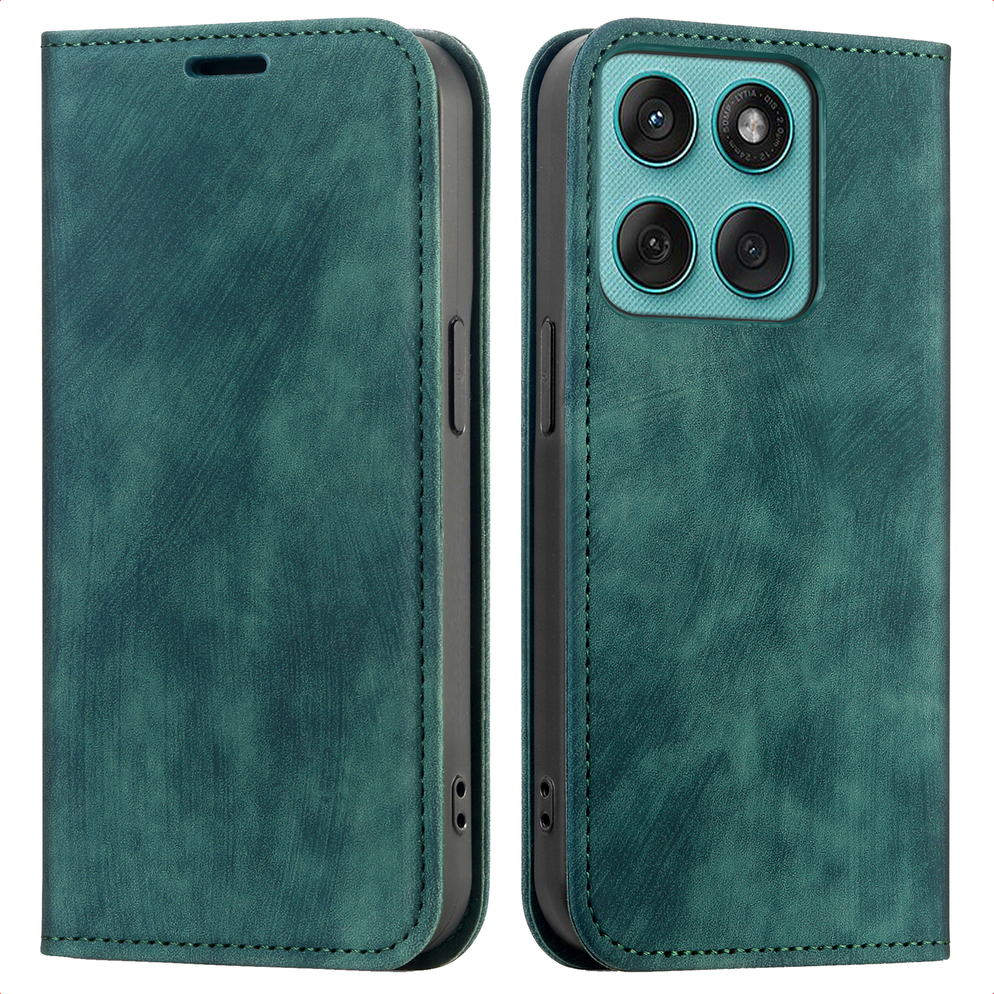 imoshion Slim Bookcase voor de Motorola Moto G57 Power - Groen