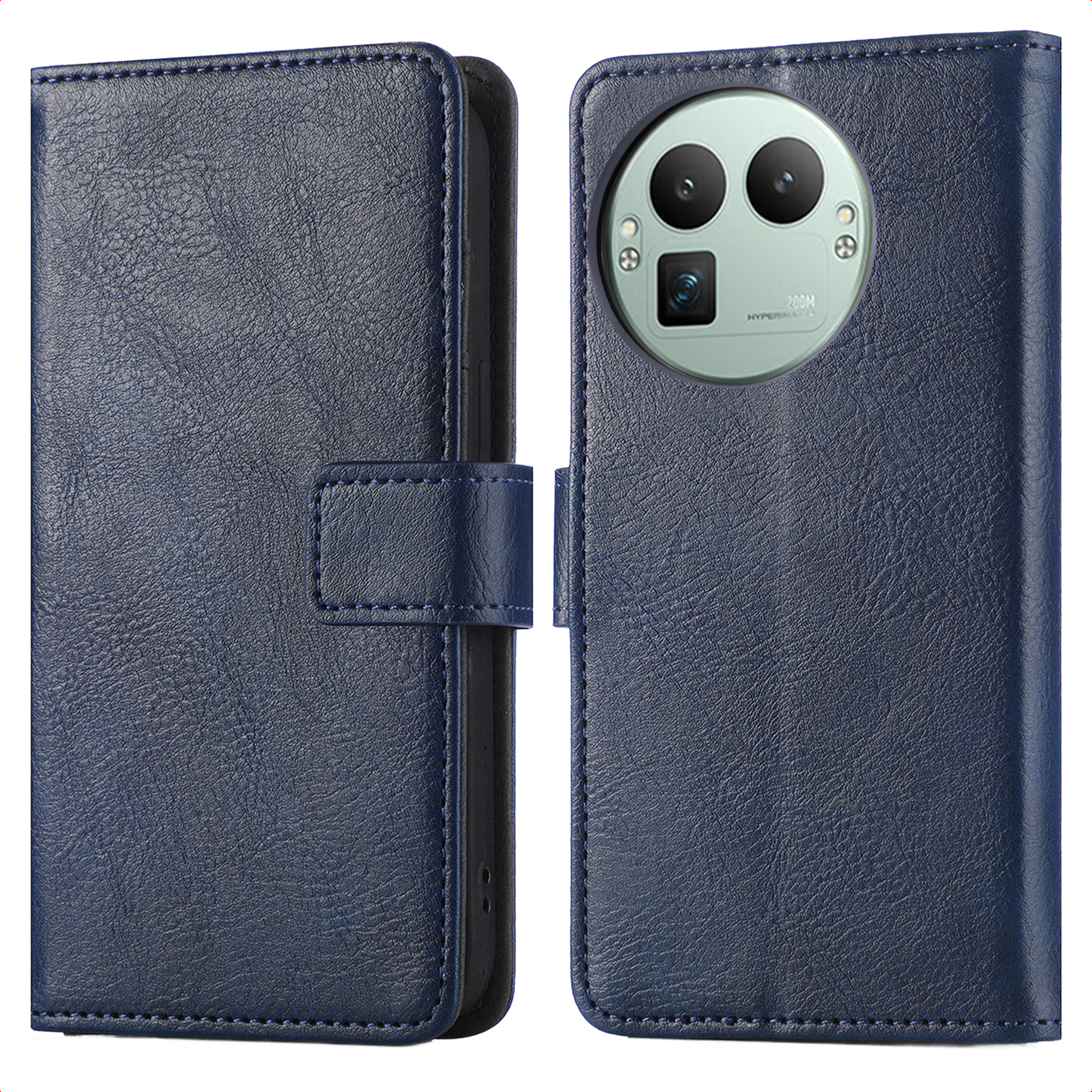 imoshion Luxe Bookcase voor de Realme GT 8 Pro - Donkerblauw