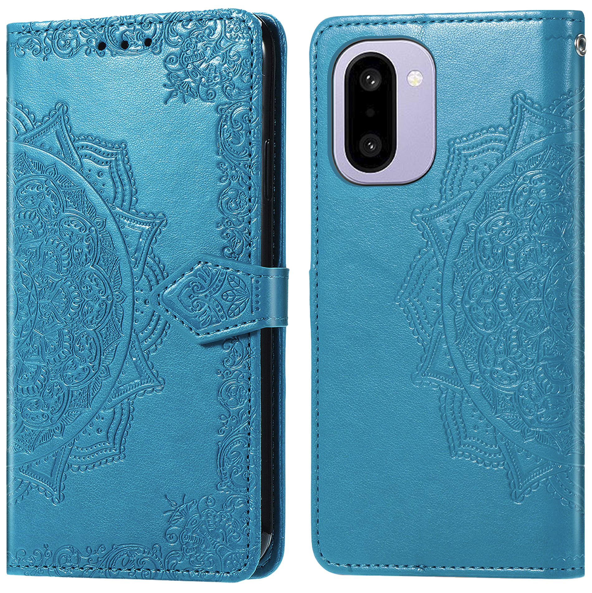 imoshion Mandala Bookcase voor de OnePlus 15R - Turquoise