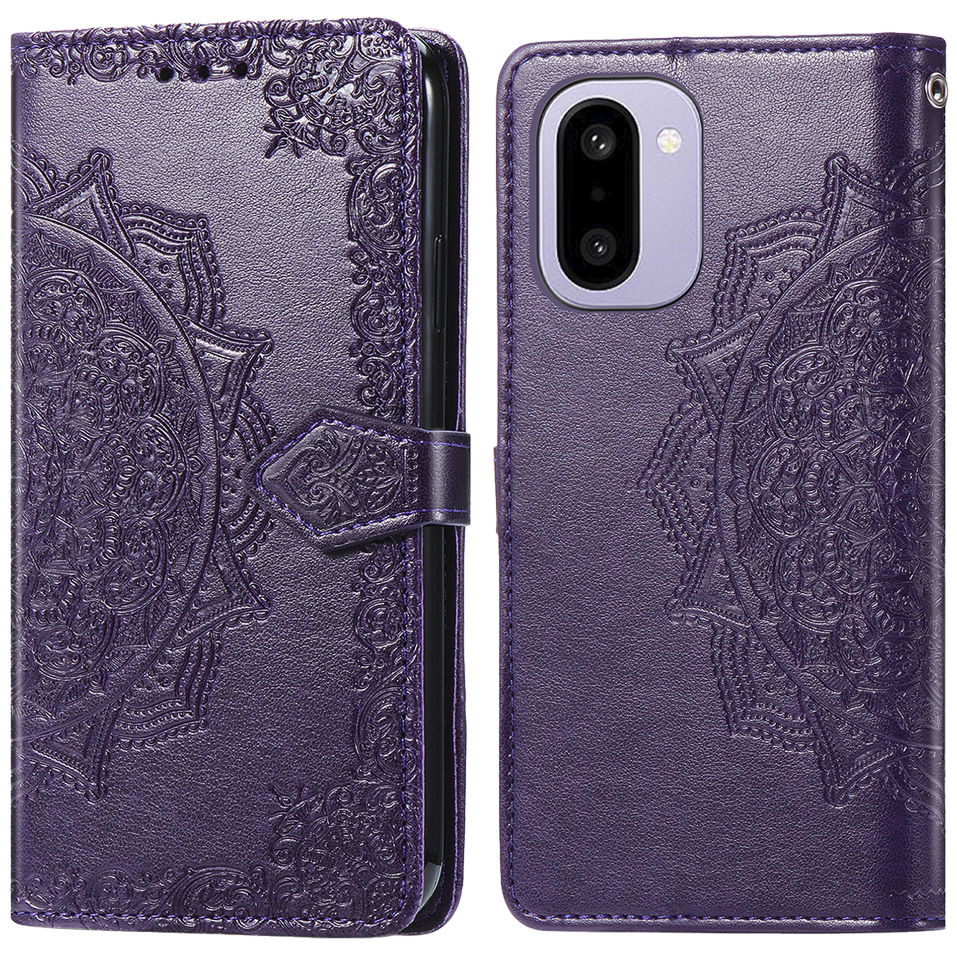 imoshion Mandala Bookcase voor de OnePlus 15R - Paars