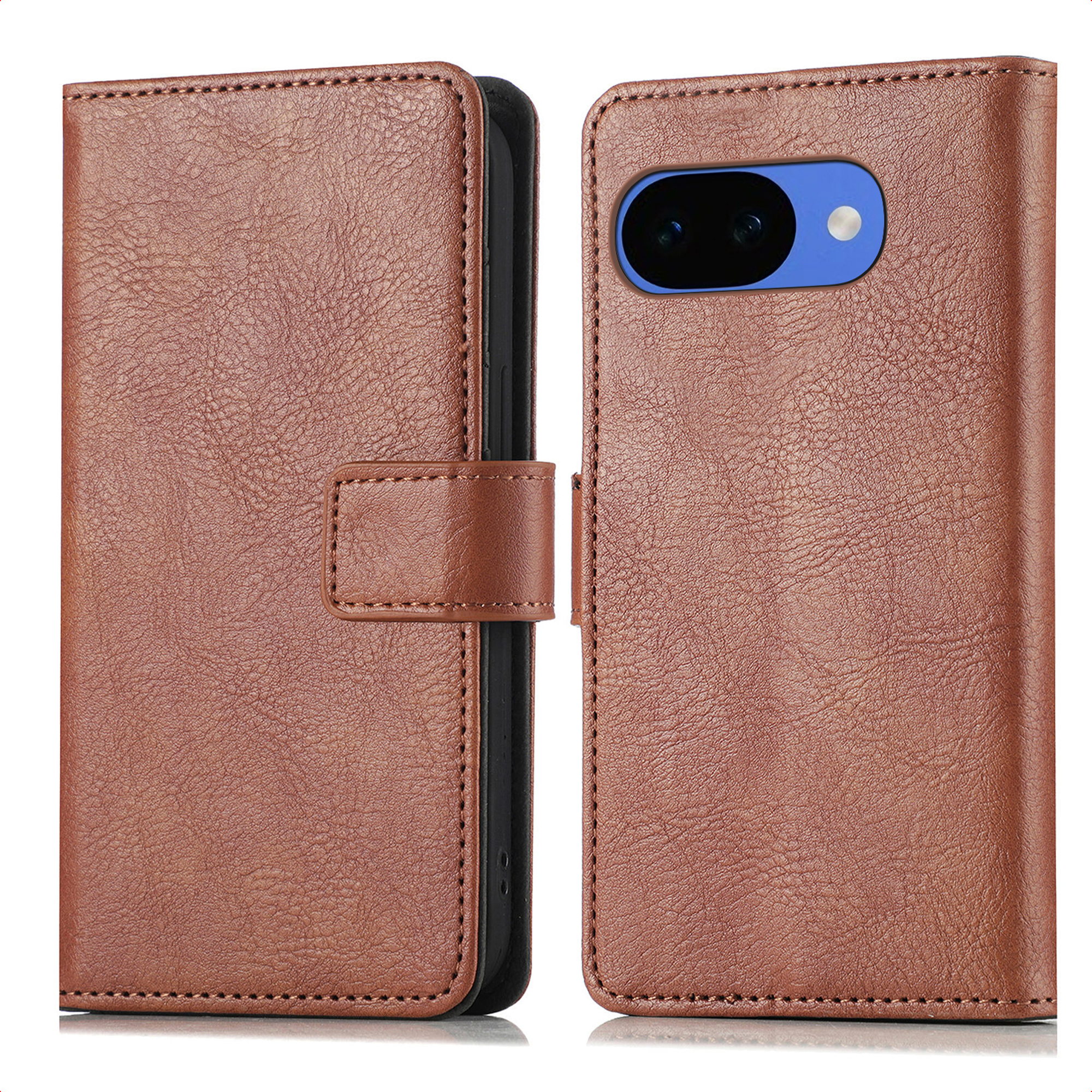 imoshion Luxe Bookcase voor de Google Pixel 10a - Bruin
