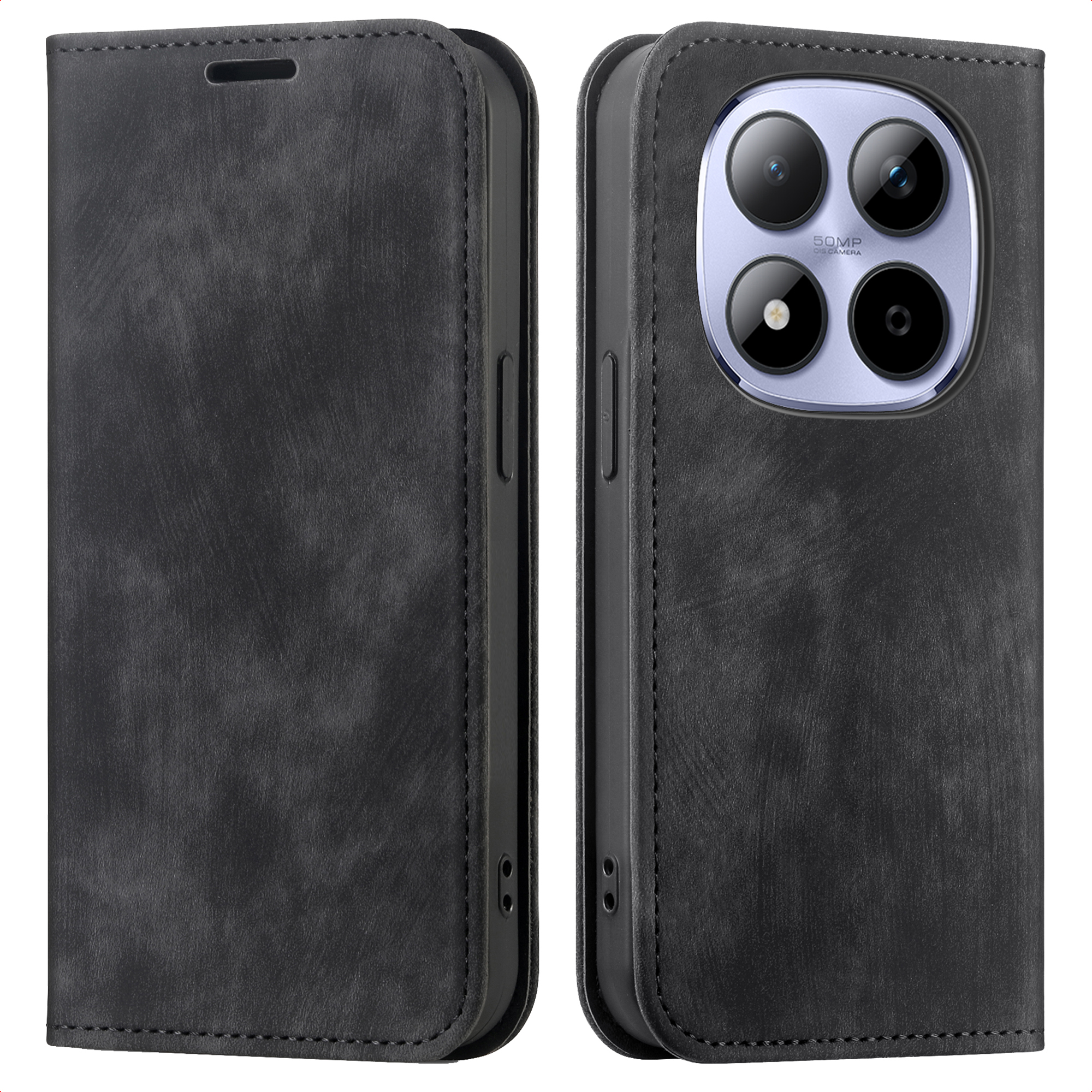 imoshion Slim Bookcase voor de Xiaomi Redmi Note 15 Pro (5G) - Zwart