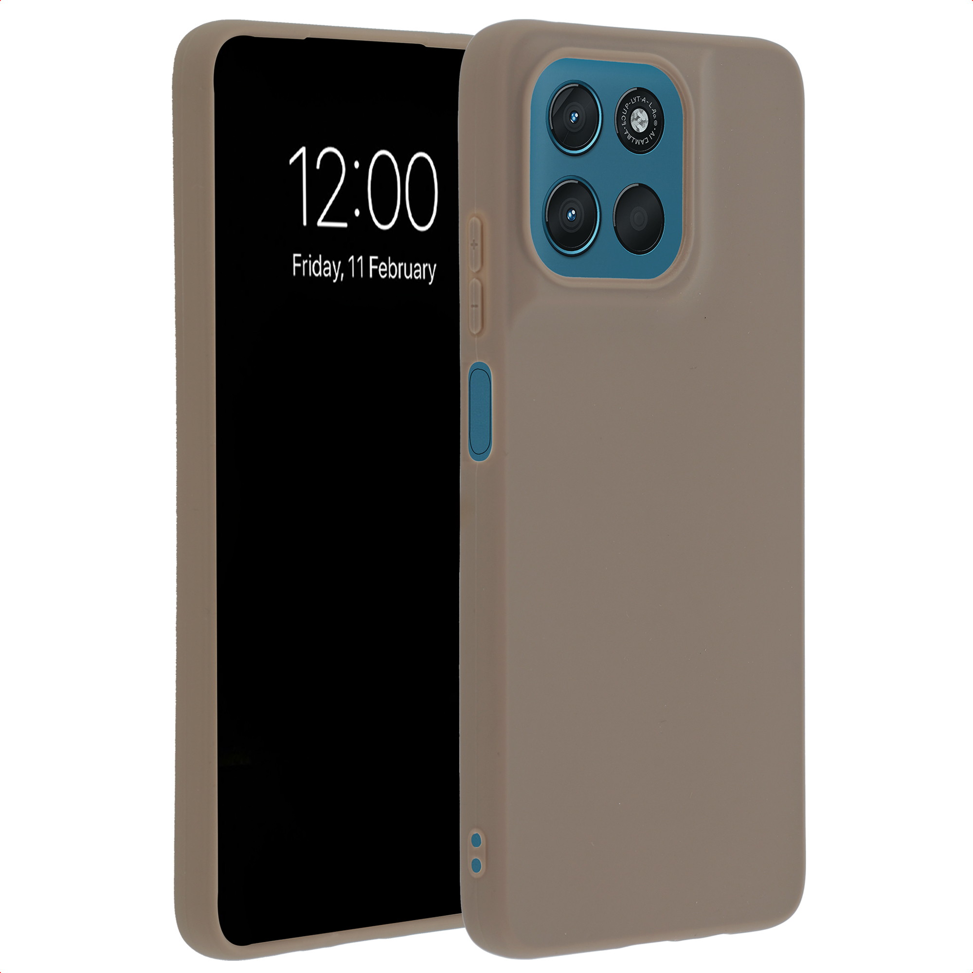 imoshion Coque Couleur Motorola Moto G57 Power - Marron