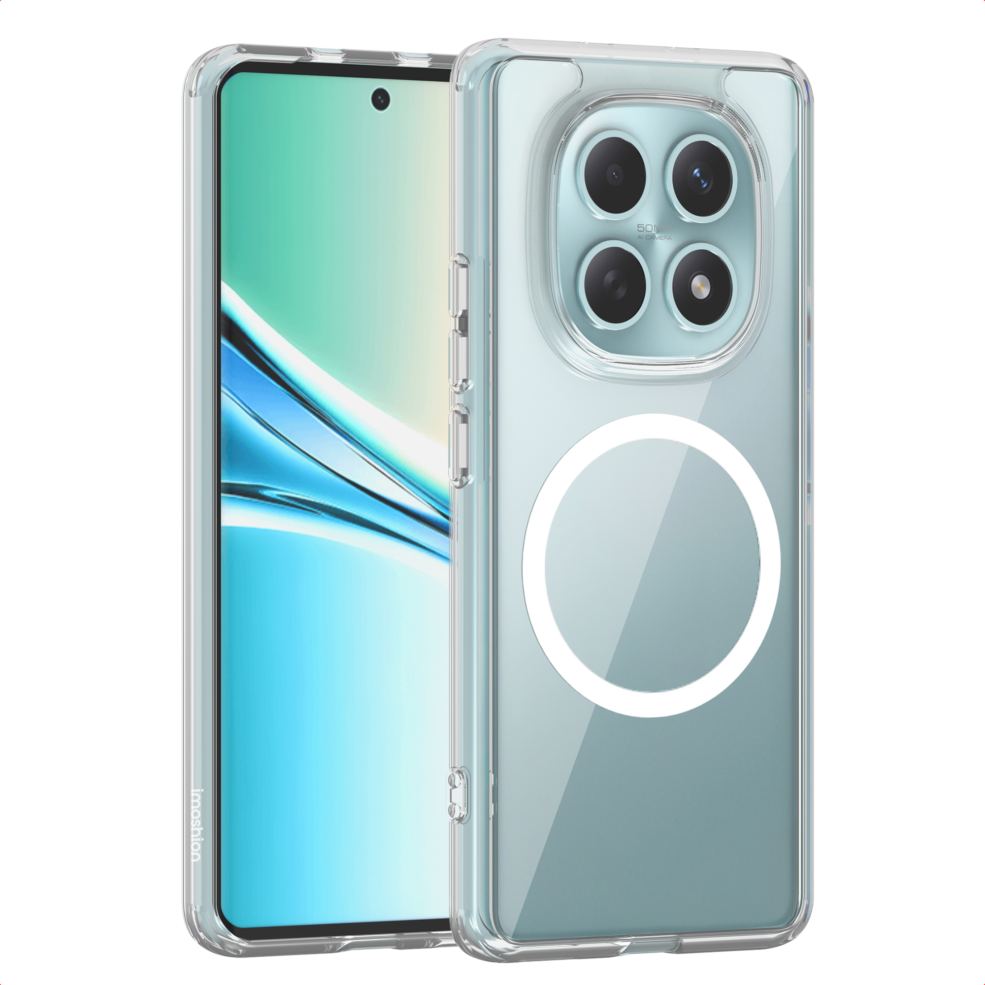 imoshion Protective Backcover met MagSafe voor de Xiaomi Redmi Note 15 (4G/5G) - Transparant