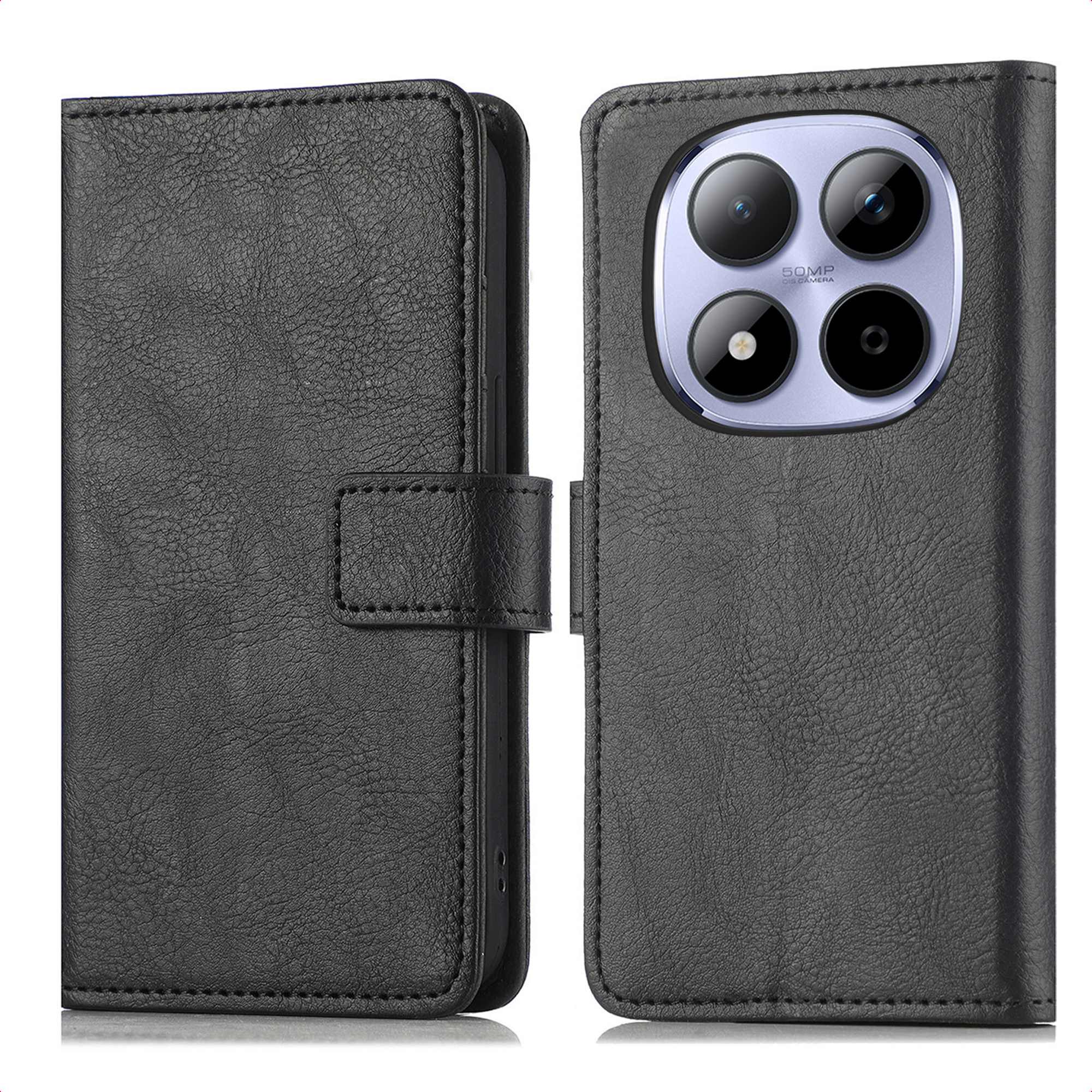imoshion Luxe Bookcase voor de Xiaomi Redmi Note 15 Pro (4G) - Zwart