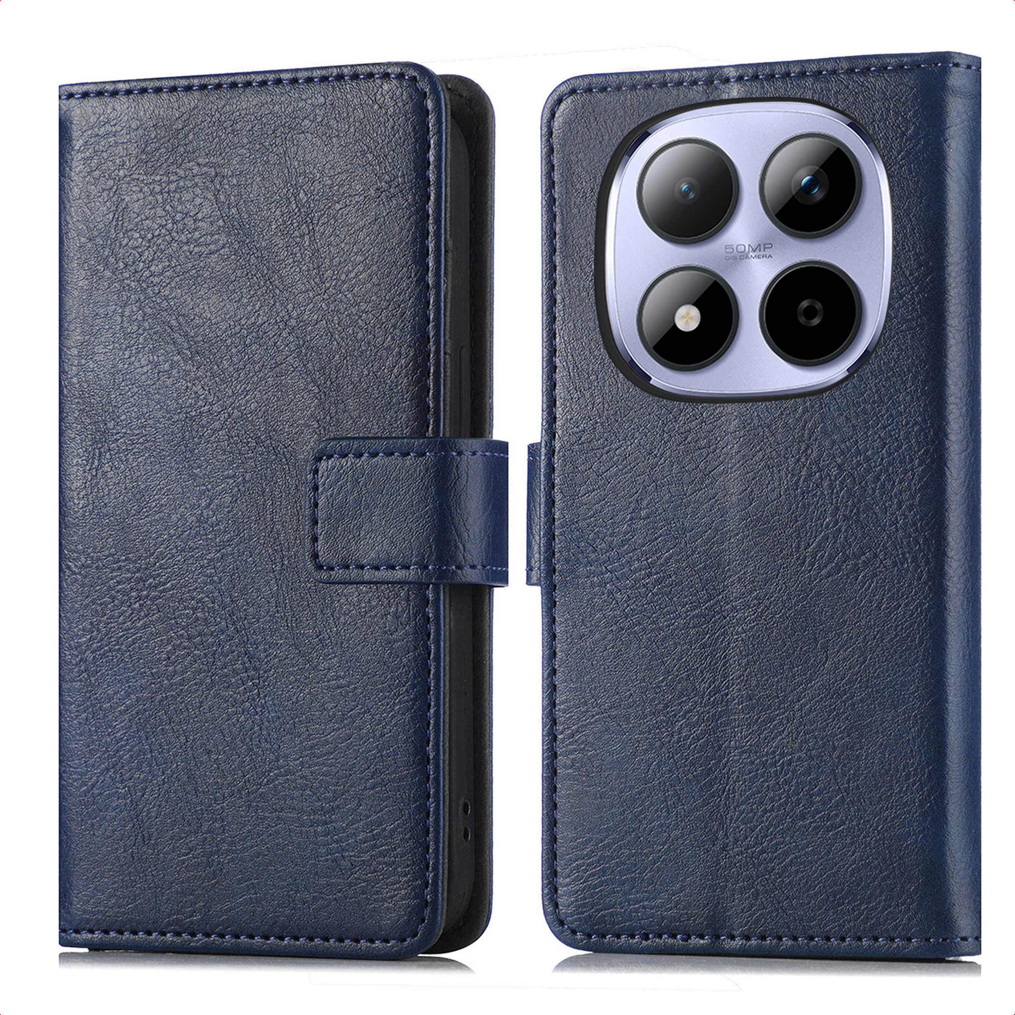 imoshion Luxe Bookcase voor de Xiaomi Redmi Note 15 Pro (4G) - Donkerblauw