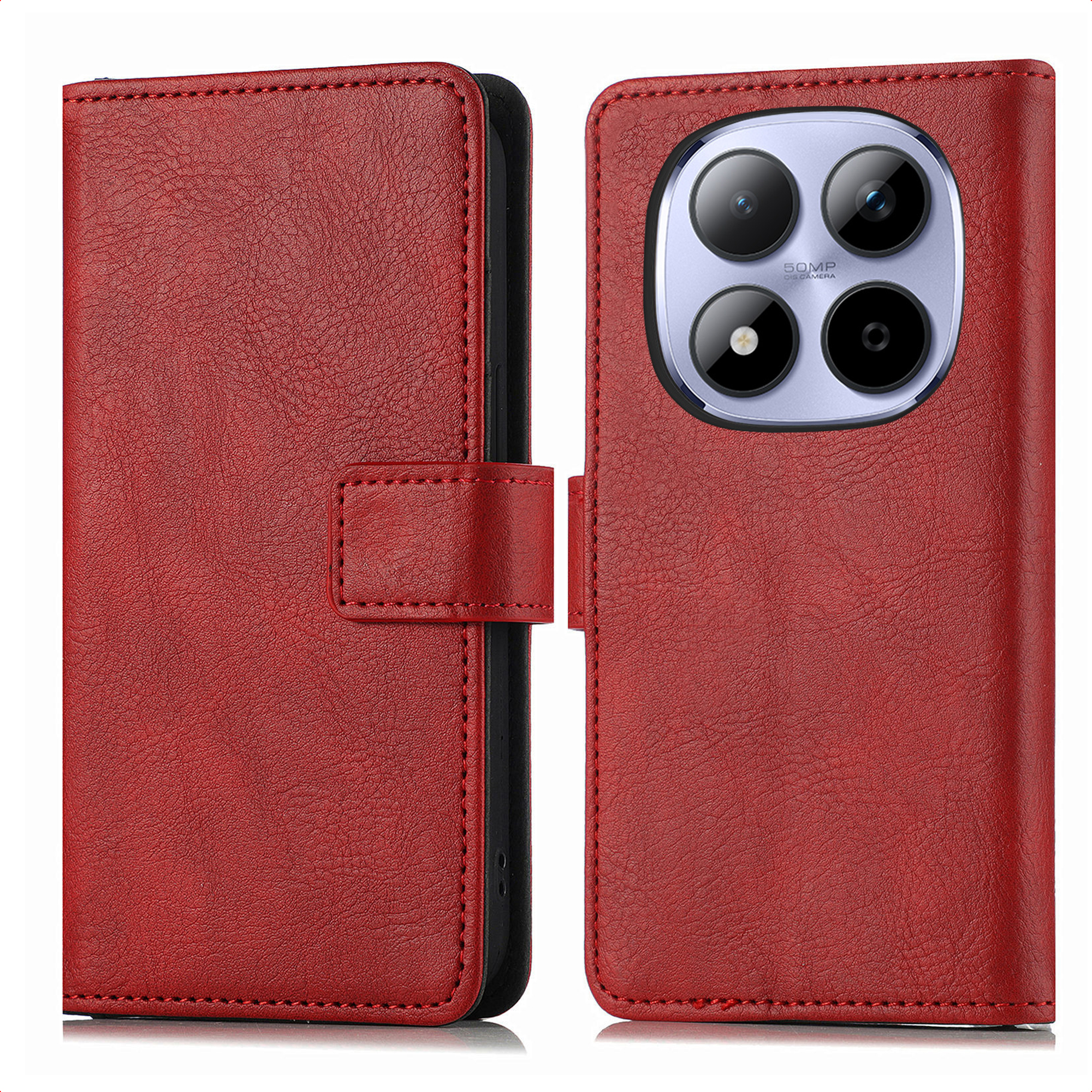 imoshion Luxe Bookcase voor de Xiaomi Redmi Note 15 Pro (4G) - Bordeaux
