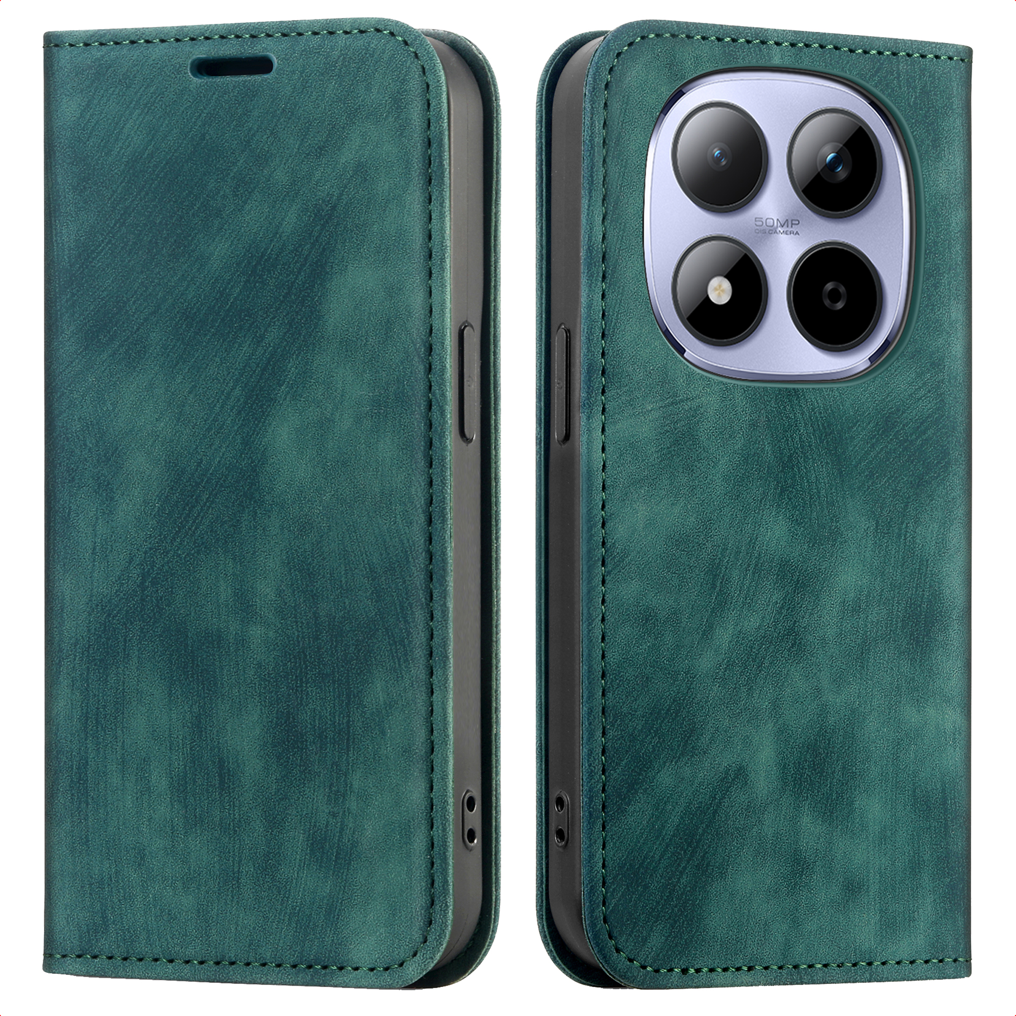 imoshion Slim Bookcase voor de Xiaomi Redmi Note 15 Pro (4G) - Groen