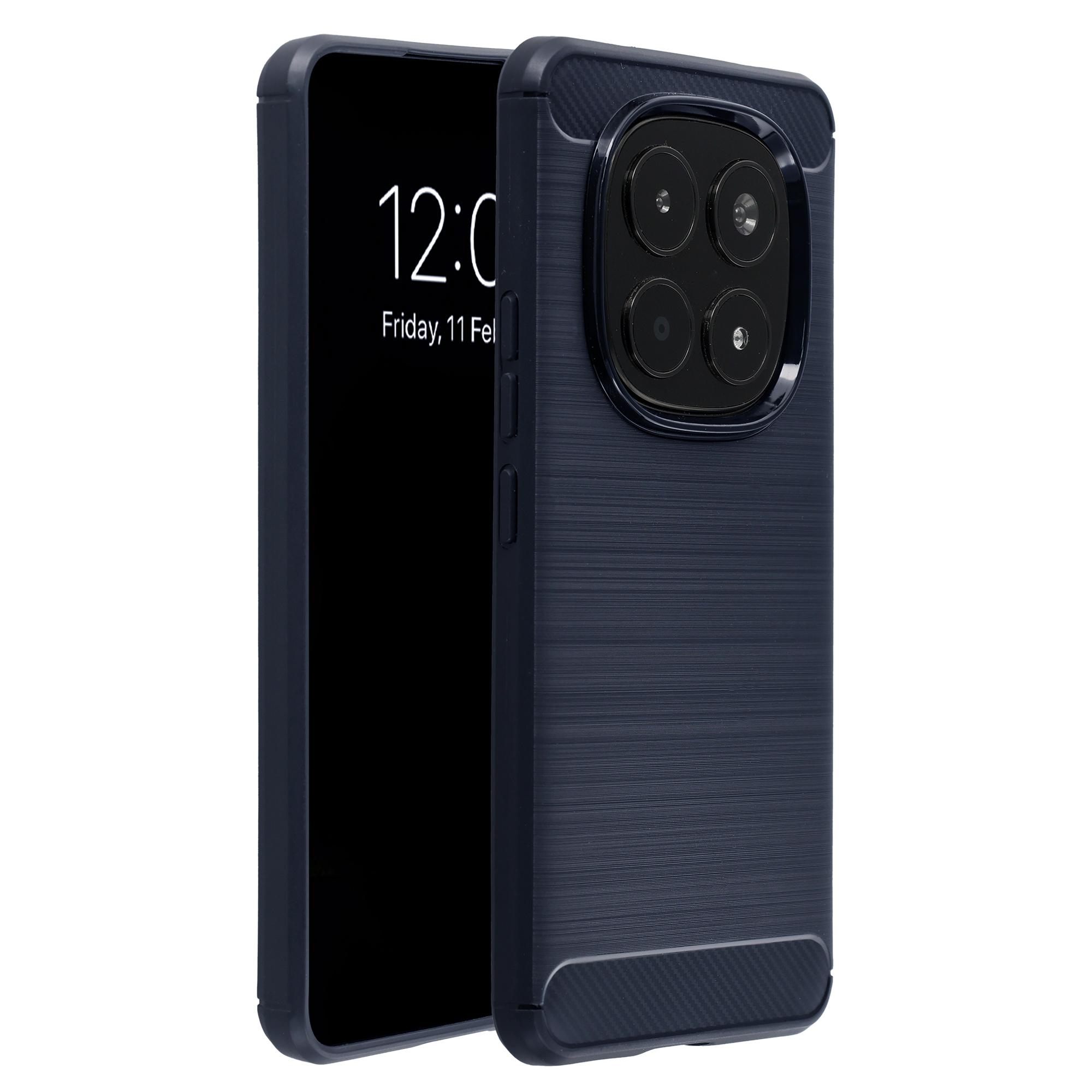 imoshion Coque Brushed Xiaomi Redmi Note 15 Pro (4G) - Bleu foncé