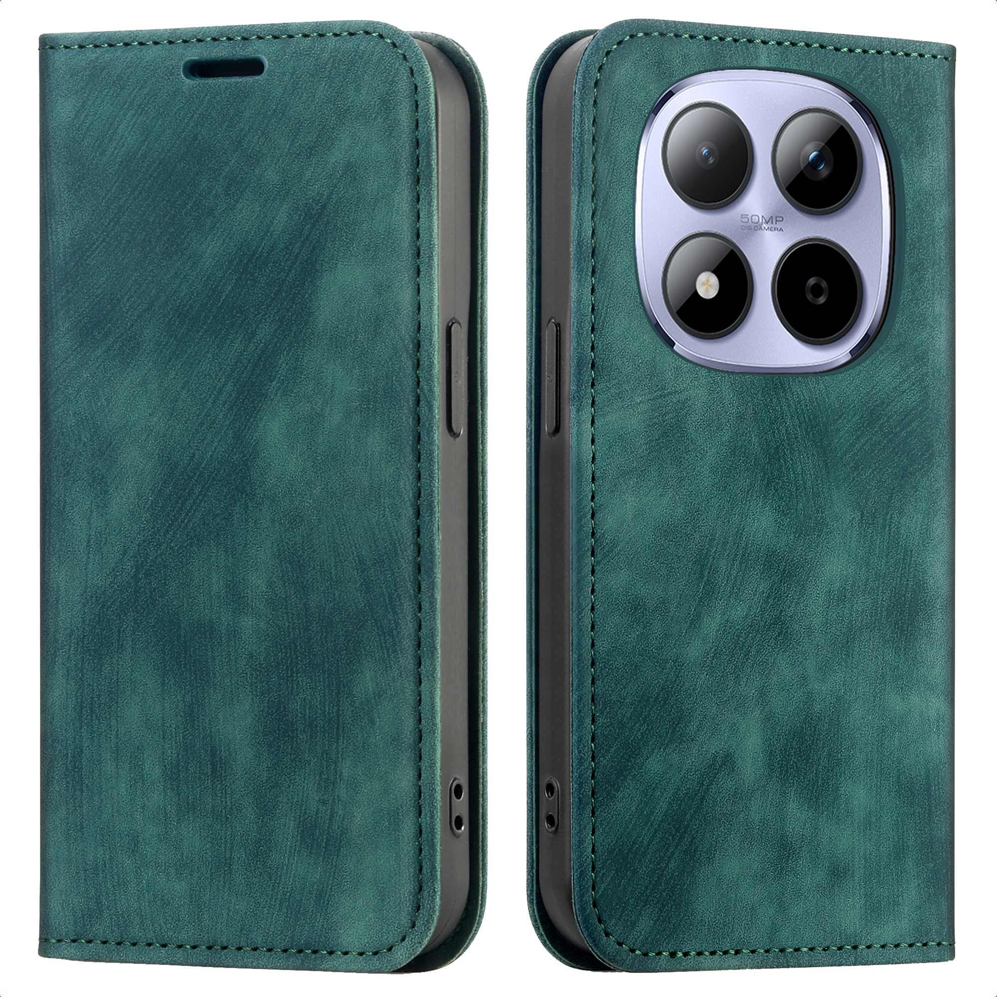imoshion Slim Bookcase voor de Xiaomi Redmi Note 15 Pro Plus (5G) - Groen