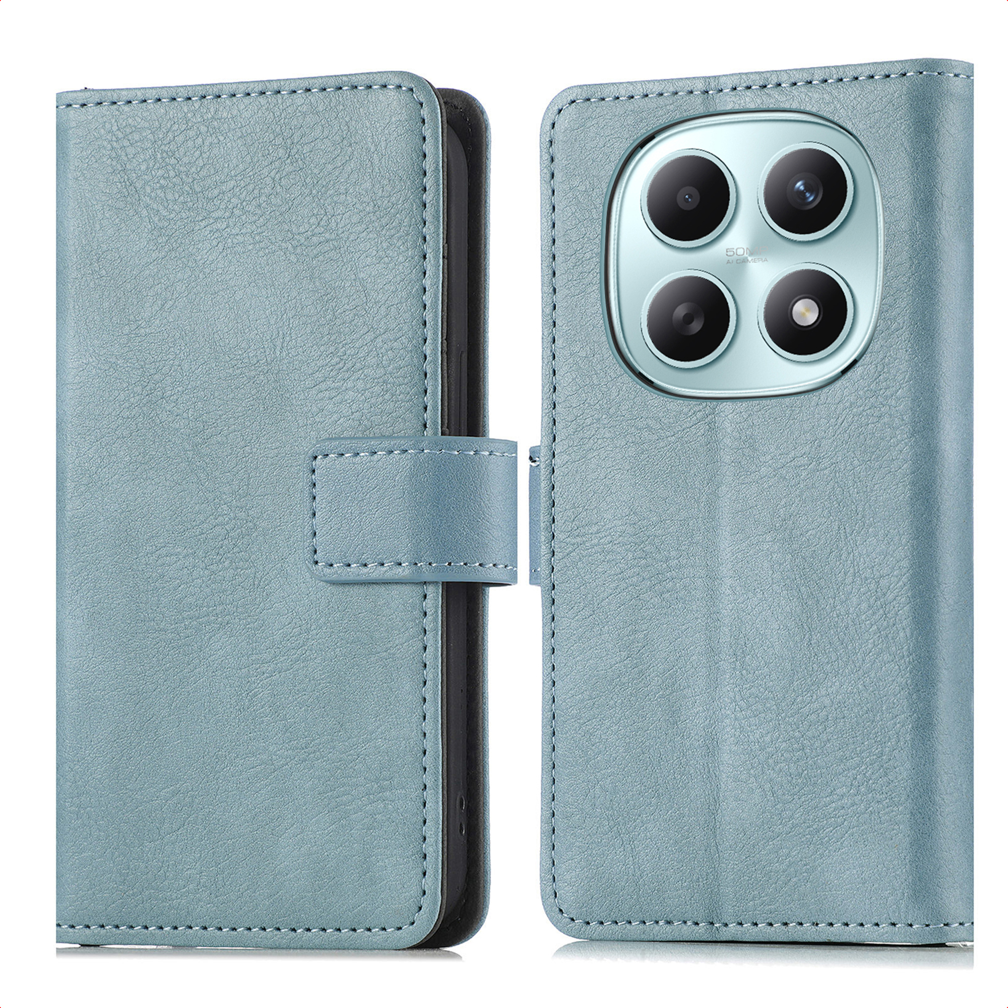 imoshion Luxe Bookcase voor de Xiaomi Redmi Note 15 (5G) - Lichtblauw