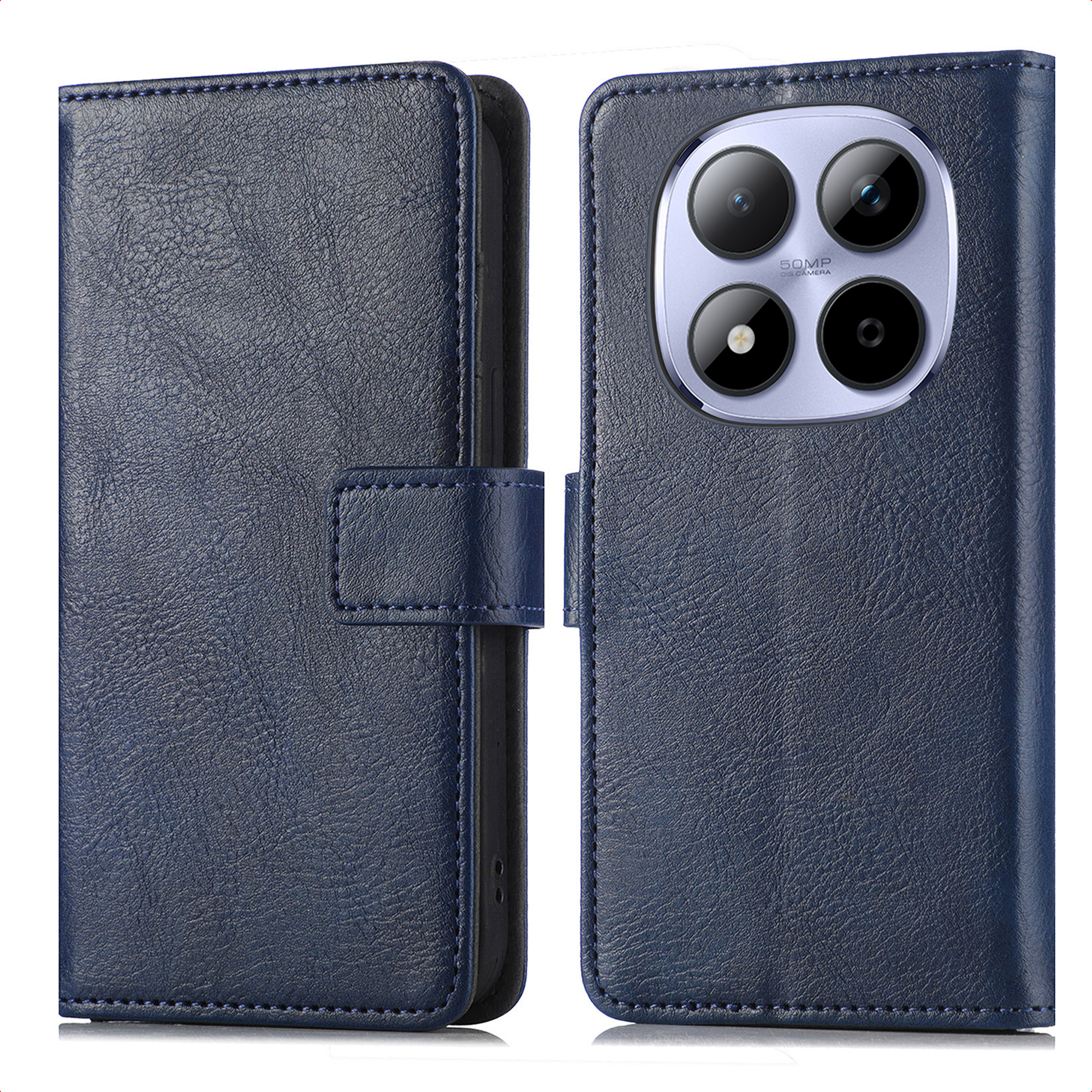 imoshion Luxe Bookcase voor de Xiaomi Redmi Note 15 (4G) - Donkerblauw