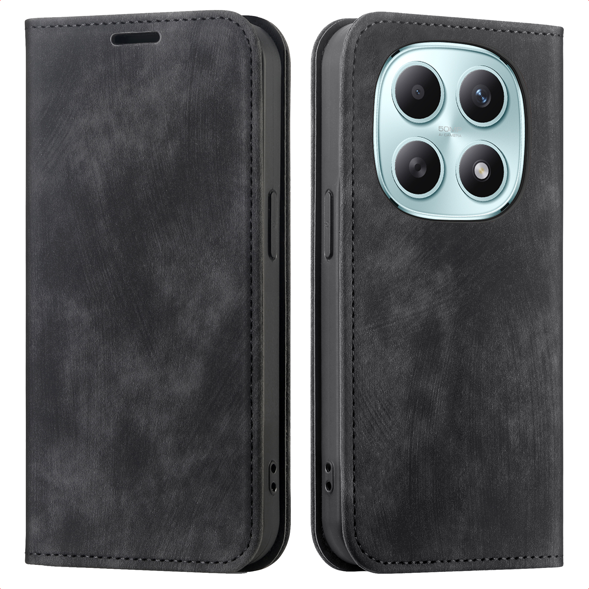 imoshion Slim Bookcase voor de Xiaomi Redmi Note 15 (4G) - Zwart