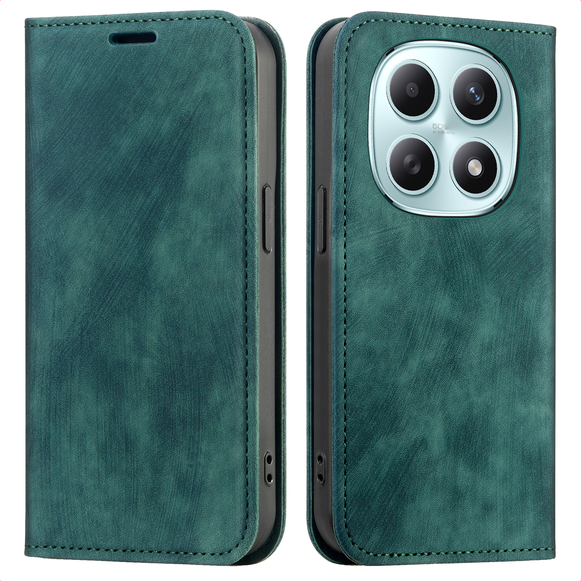 imoshion Slim Bookcase voor de Xiaomi Redmi Note 15 (4G) - Groen