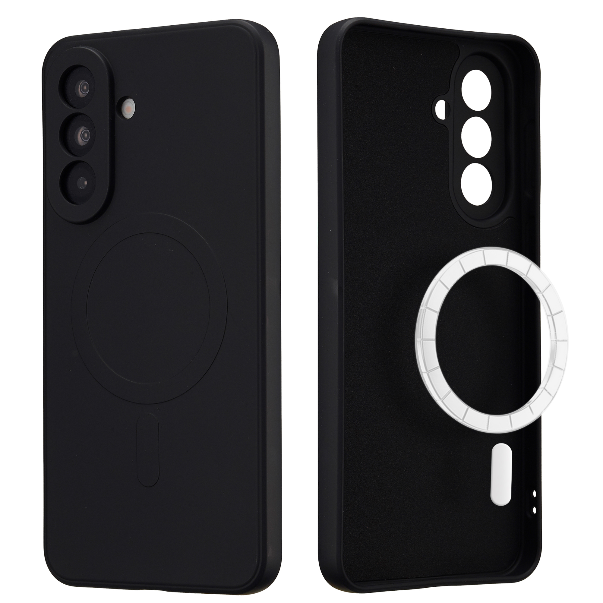 imoshion Coque Couleur avec MagSafe Samsung Galaxy A37 (5G) - Noir