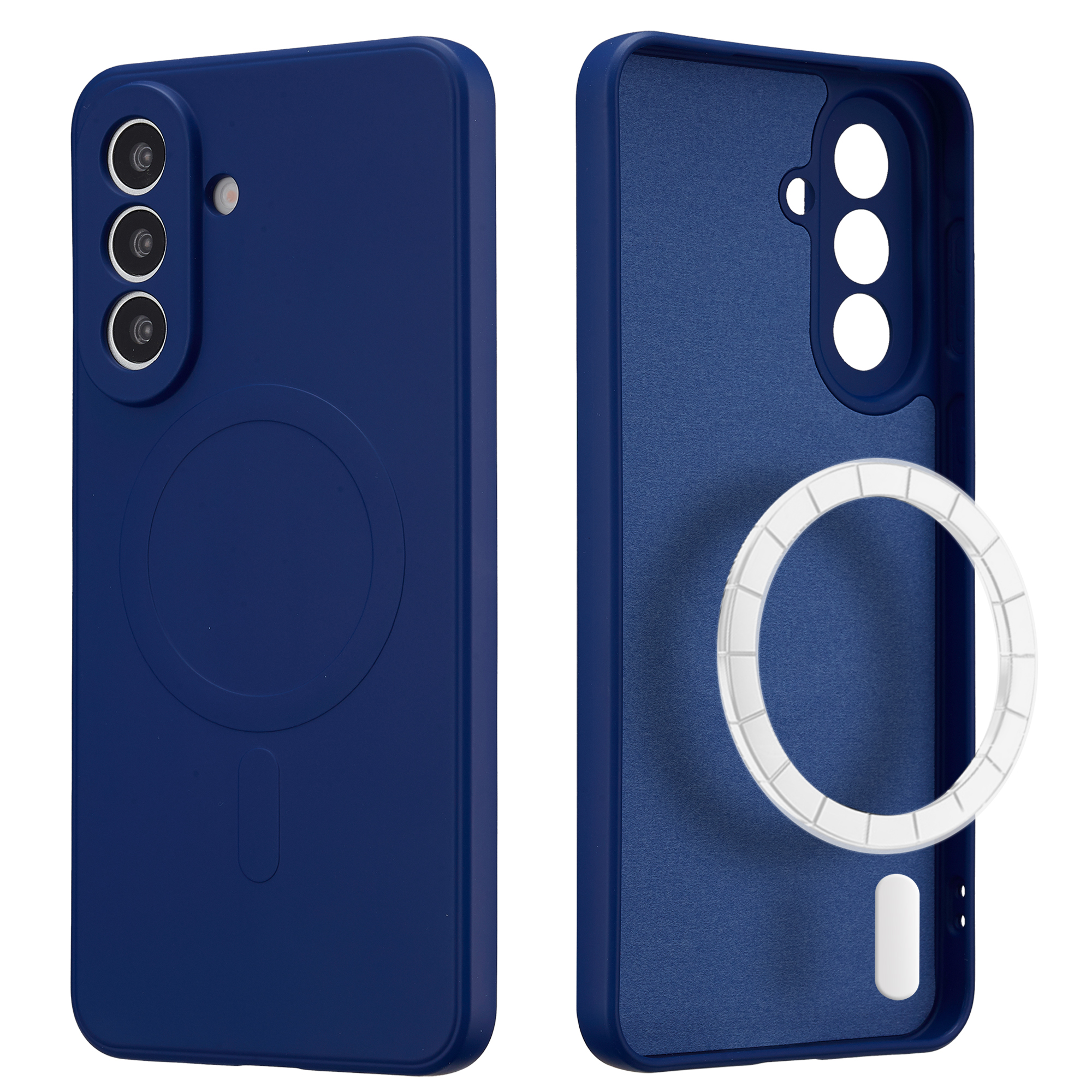 imoshion Coque Couleur avec MagSafe Samsung Galaxy A57 (5G) - Royal Blue