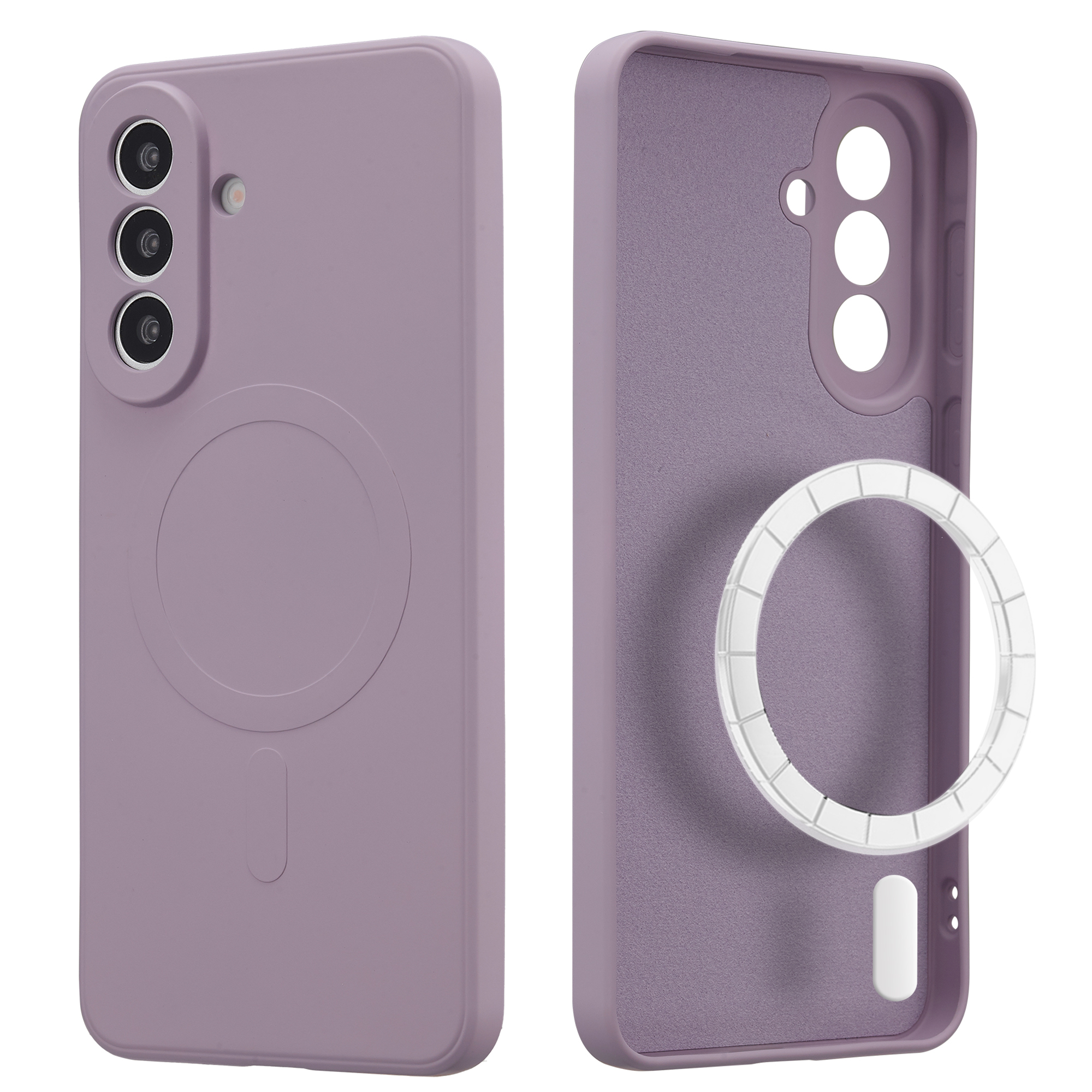 imoshion Coque Couleur avec MagSafe Samsung Galaxy A57 (5G) - Violet
