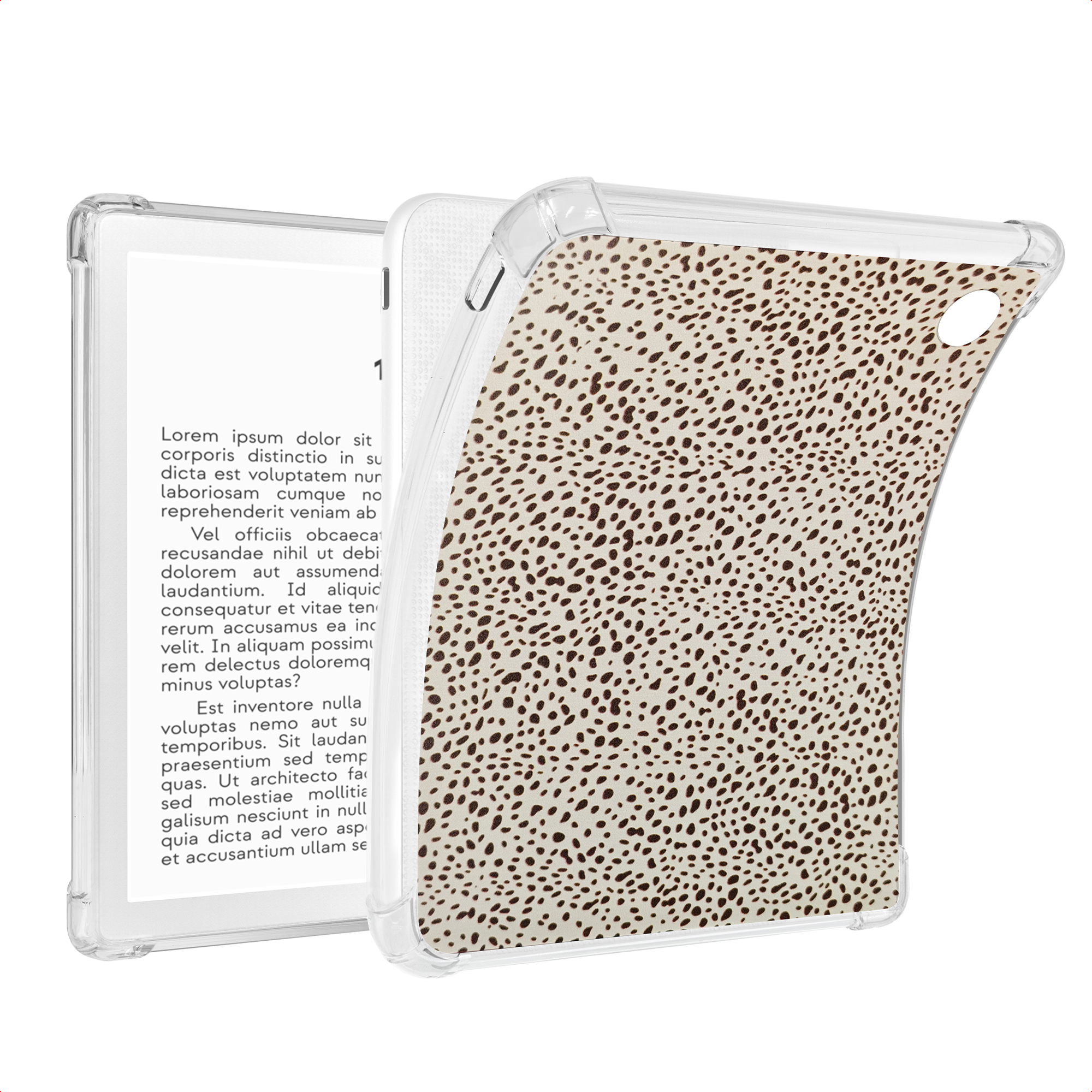 imoshion Coque Design Clear Kobo Libra Colour - Desert Dots