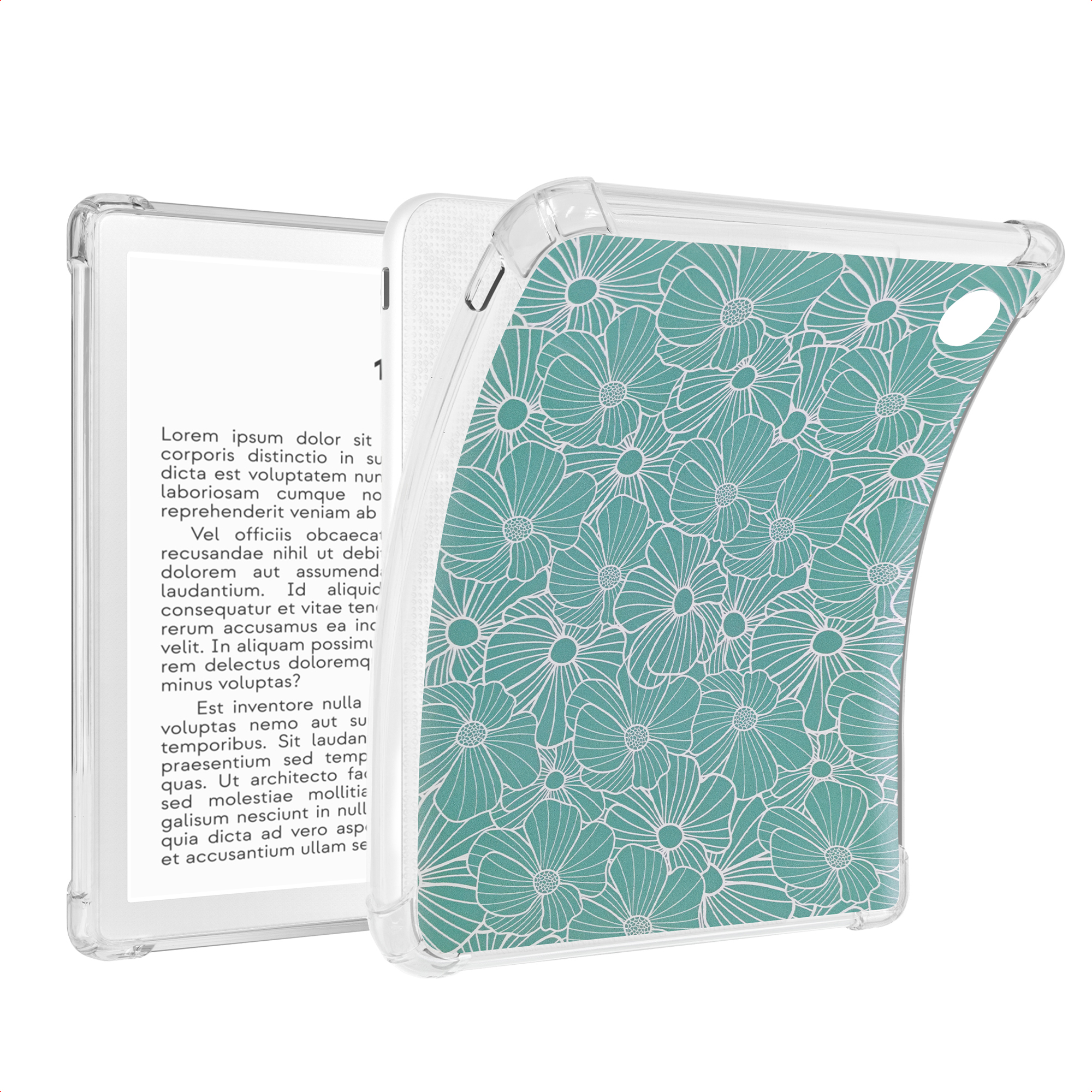 imoshion Coque Design Clear Kobo Libra Colour - Botanica