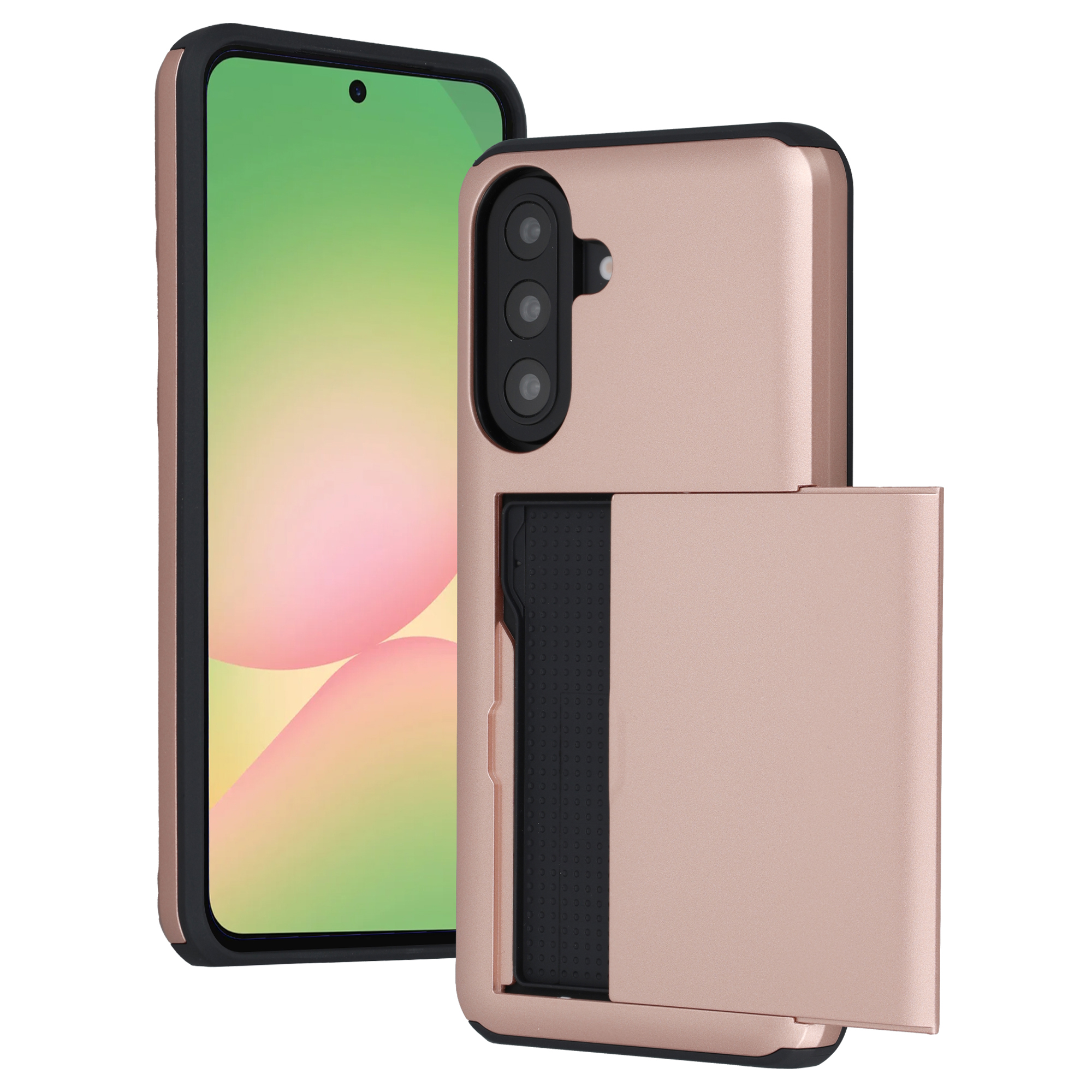 imoshion Backcover met pasjeshouder voor de Samsung Galaxy A57 (5G) - Rose Gold