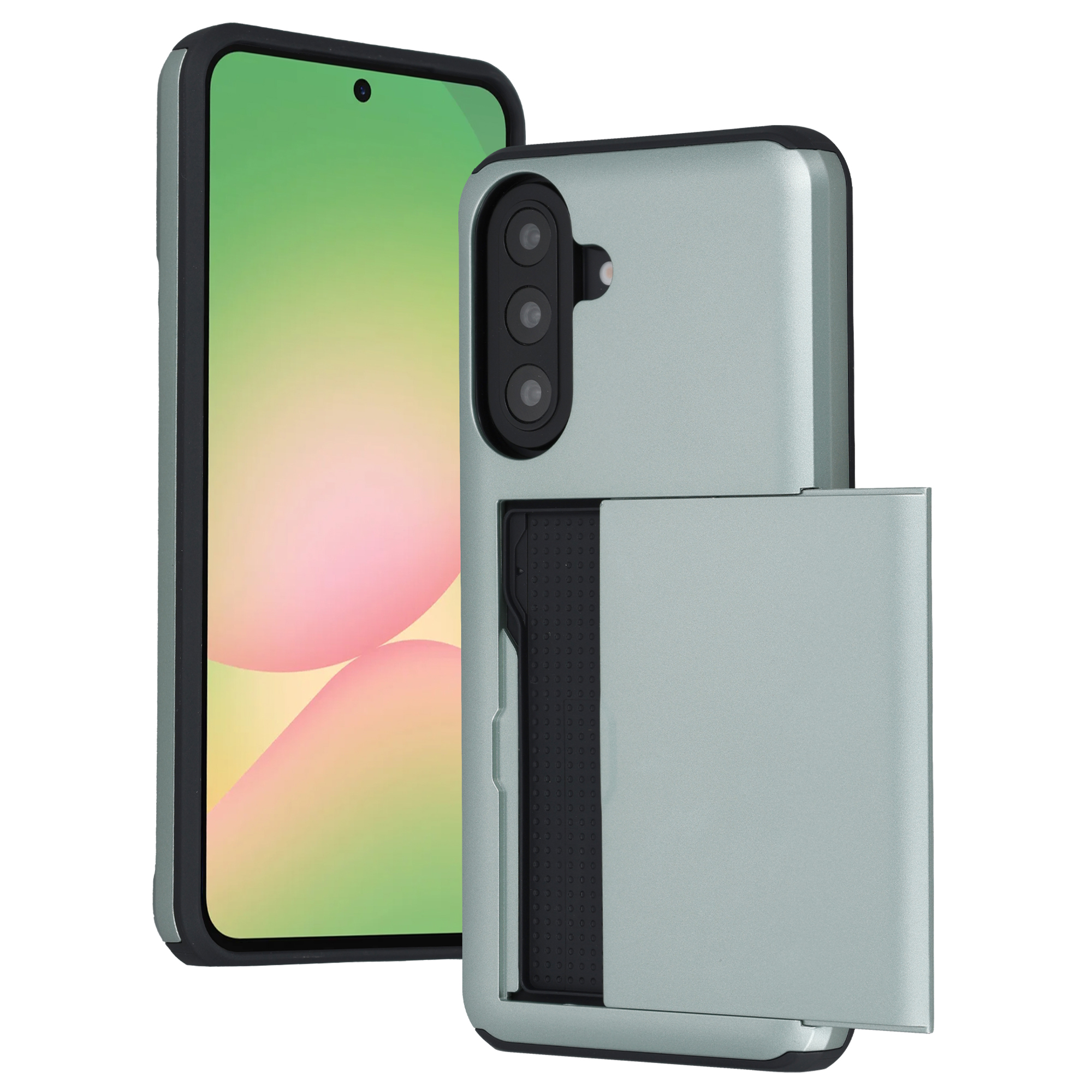 imoshion Backcover met pasjeshouder voor de Samsung Galaxy A57 (5G) - Groen