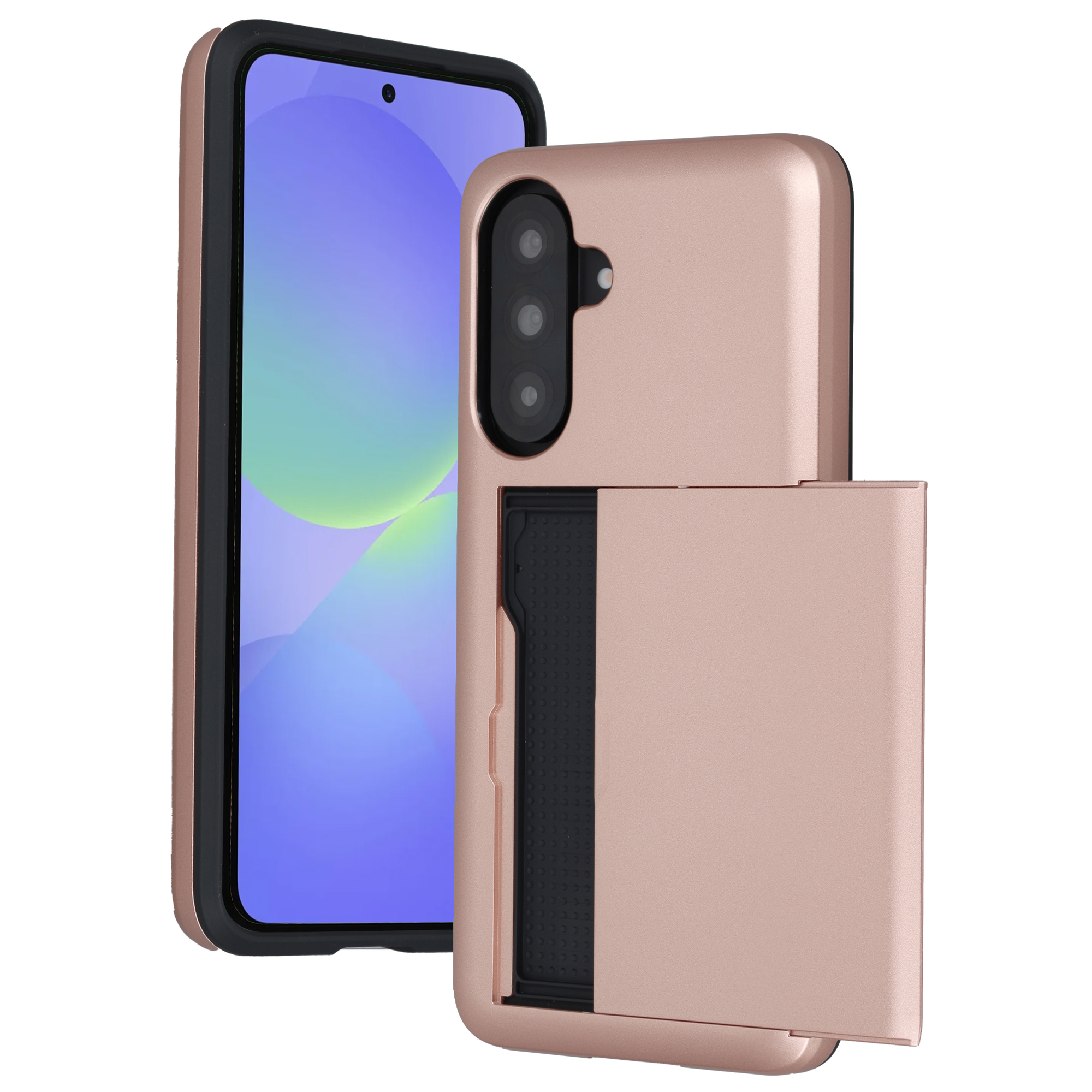 imoshion Coque arrière avec porte-cartes Samsung Galaxy A37 (5G) - Rose Gold