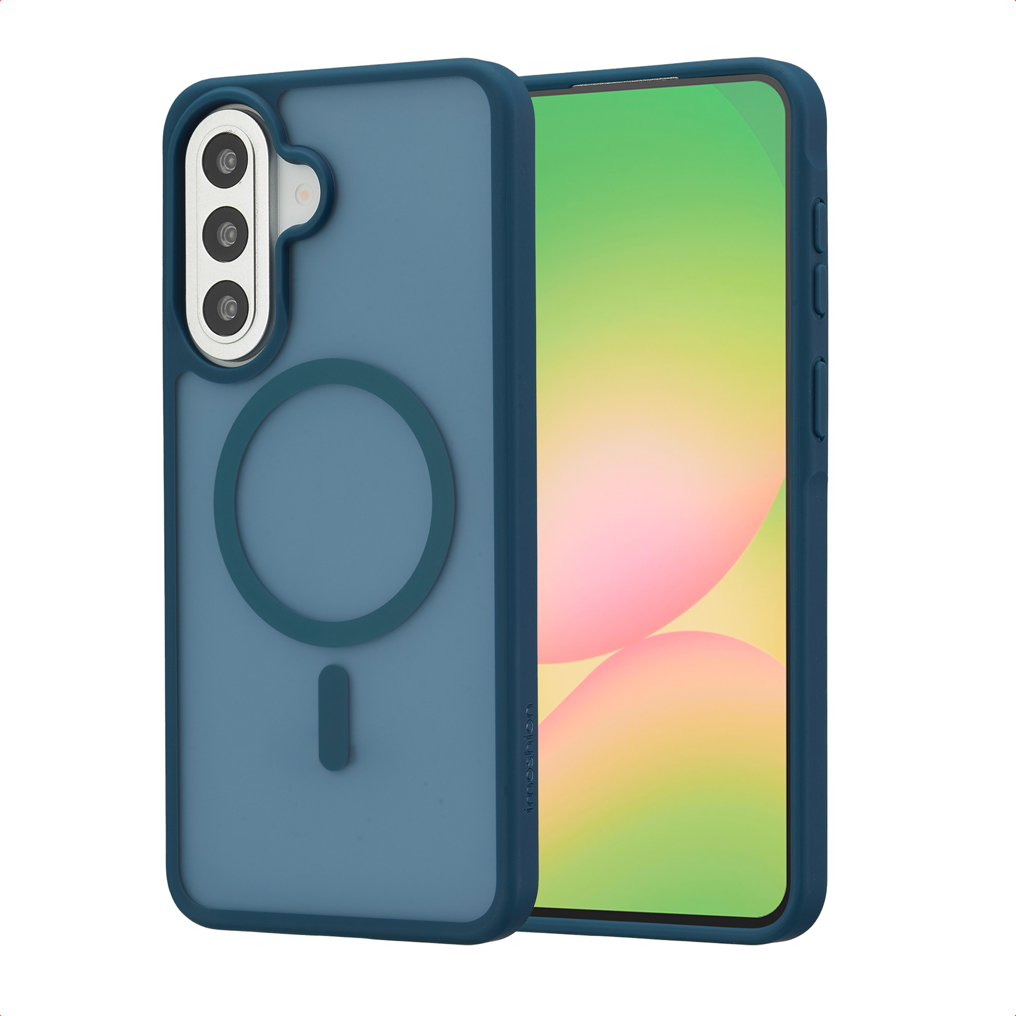 imoshion Coque Color Guard avec MagSafe Samsung Galaxy A57 (5G) - Bleu foncé