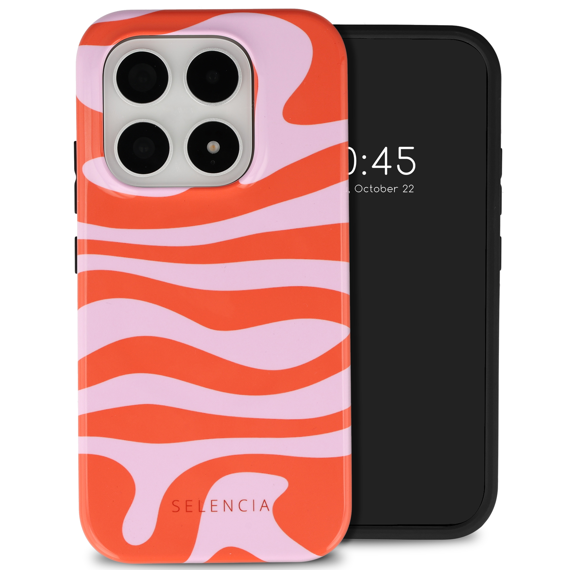 Selencia Vivid Backcover met MagSafe voor de Xiaomi 17 - Dream Swirl Pink