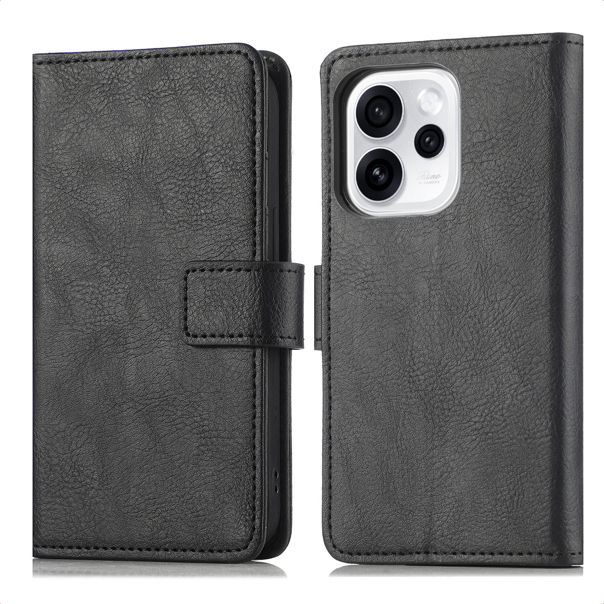 imoshion Luxe Bookcase voor de Oppo Reno15 F (5G) - Zwart