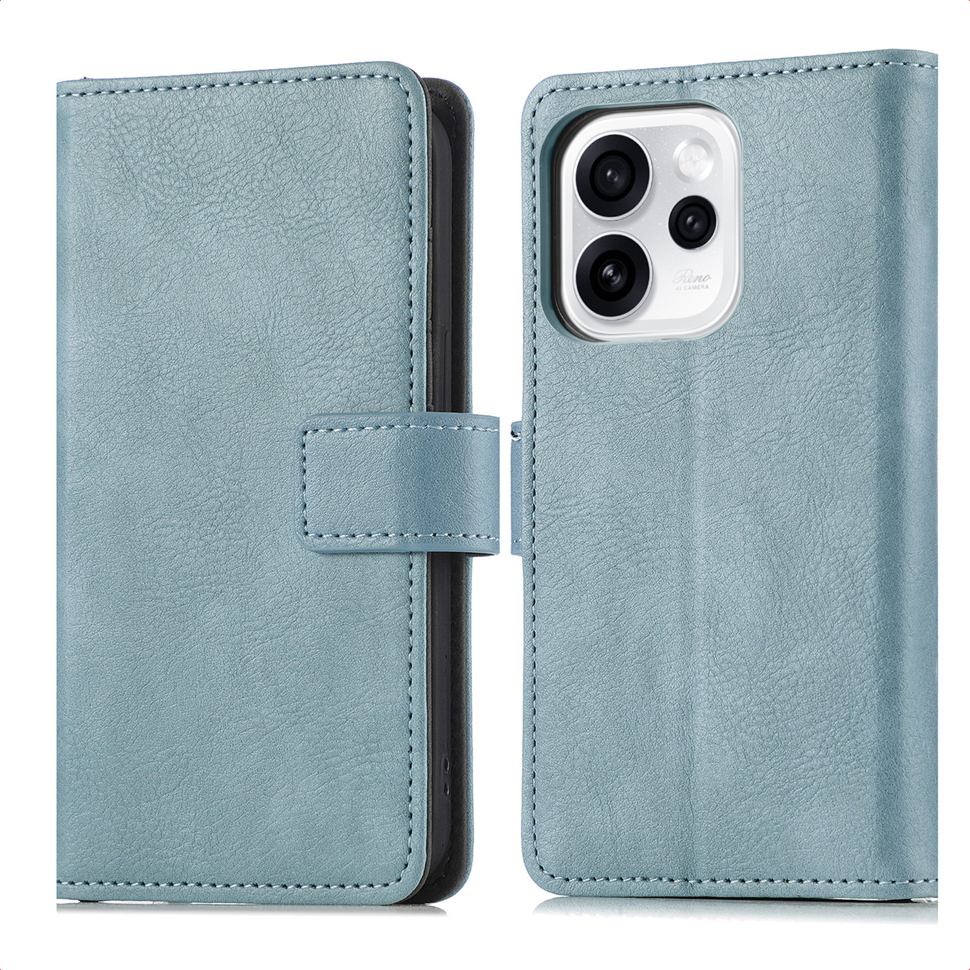 imoshion Luxe Bookcase voor de Oppo Reno15 F (5G) - Lichtblauw