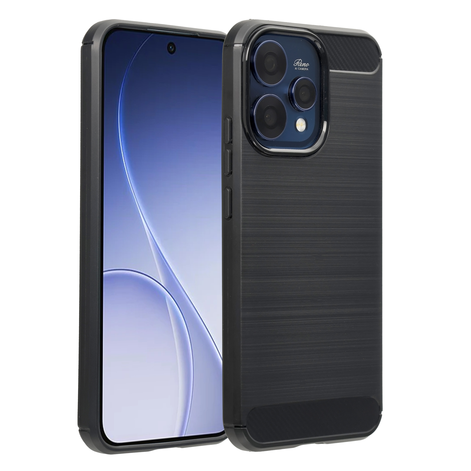 imoshion Coque Brushed Oppo Reno15 F (5G) - Noir