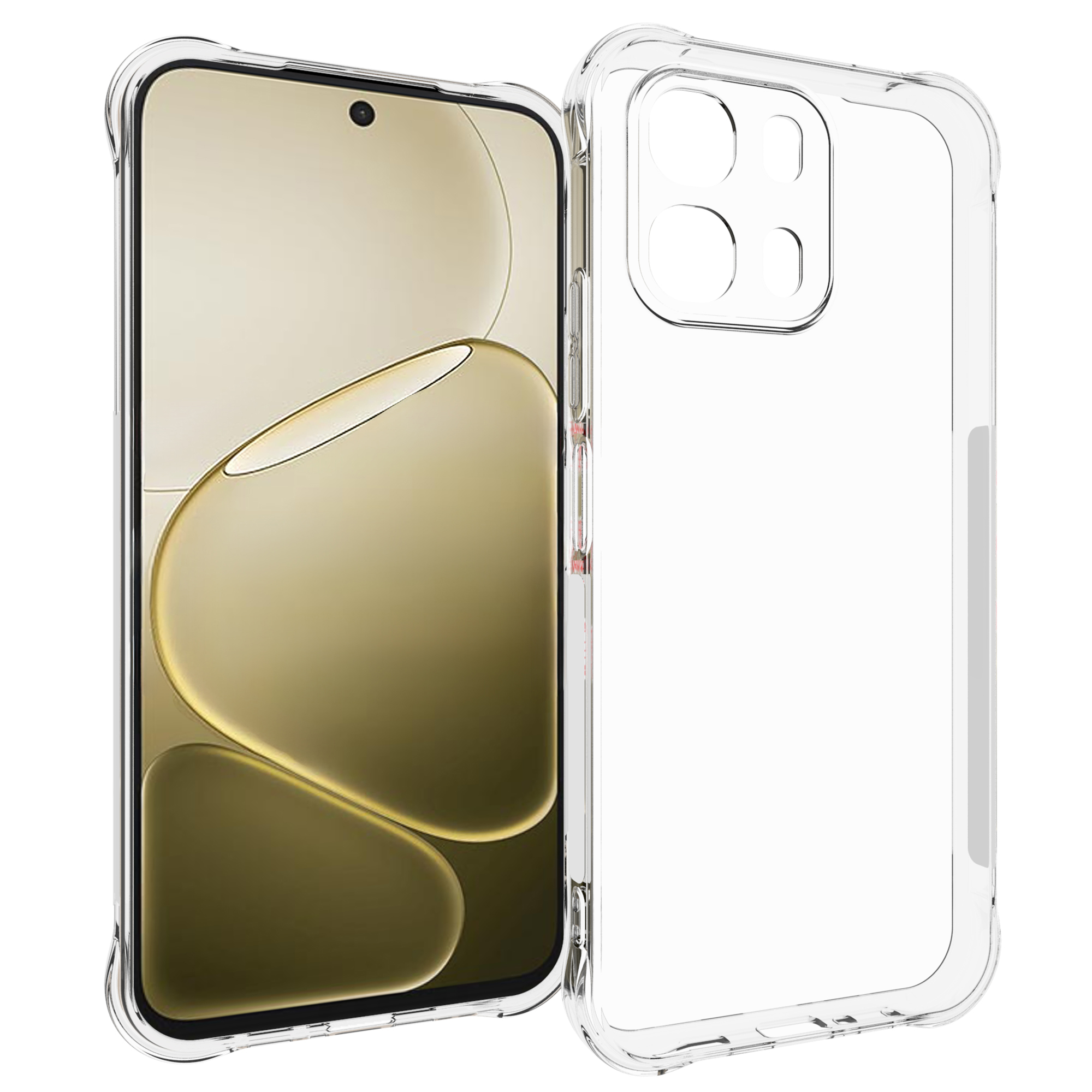 imoshion Shockproof Case voor de Oppo A6 Pro (5G) - Transparant