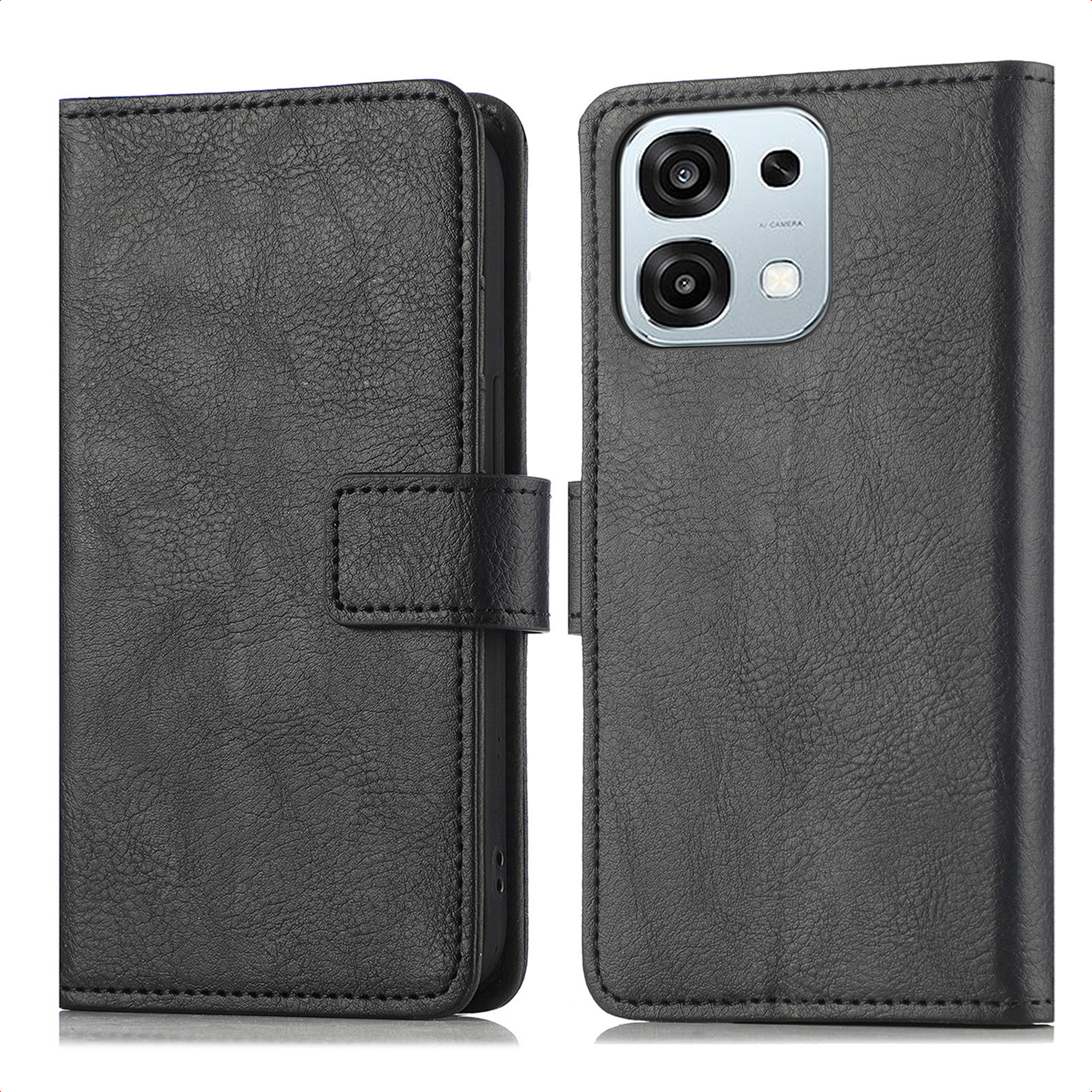 imoshion Luxe Bookcase voor de Oppo A6 Pro (5G) - Zwart