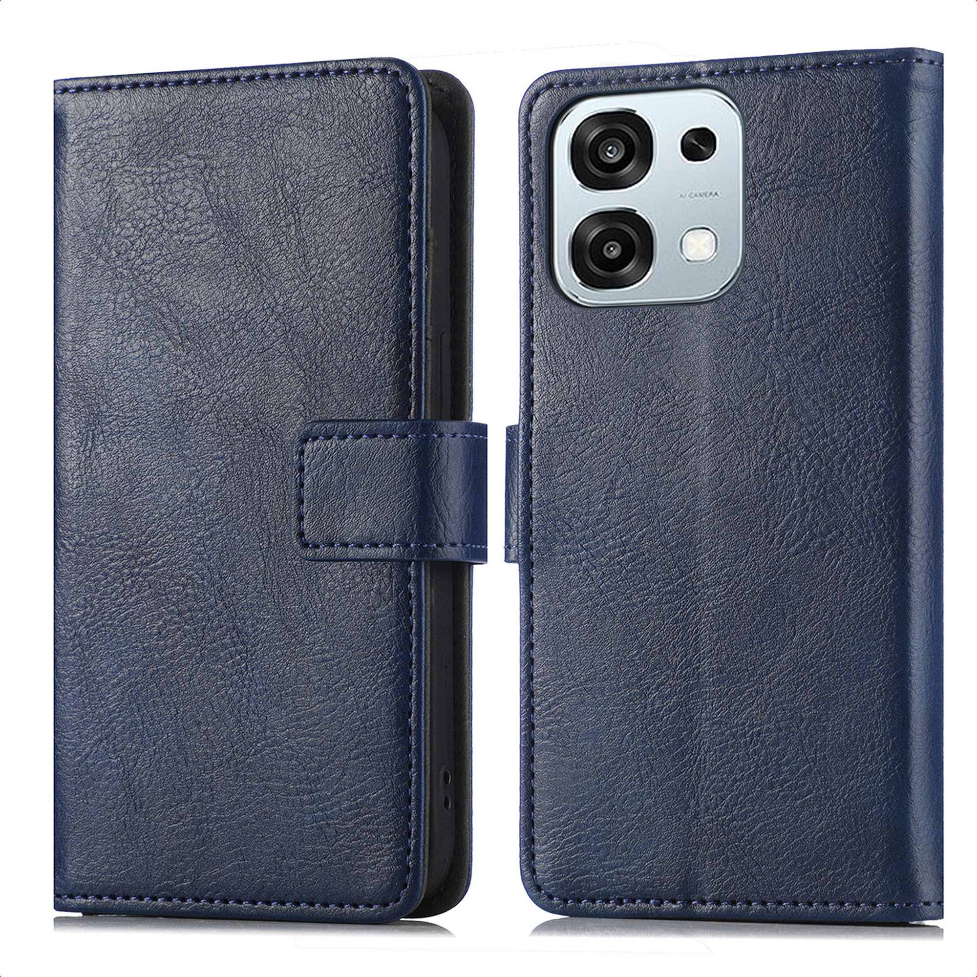 imoshion Luxe Bookcase voor de Oppo A6 Pro (5G) - Donkerblauw