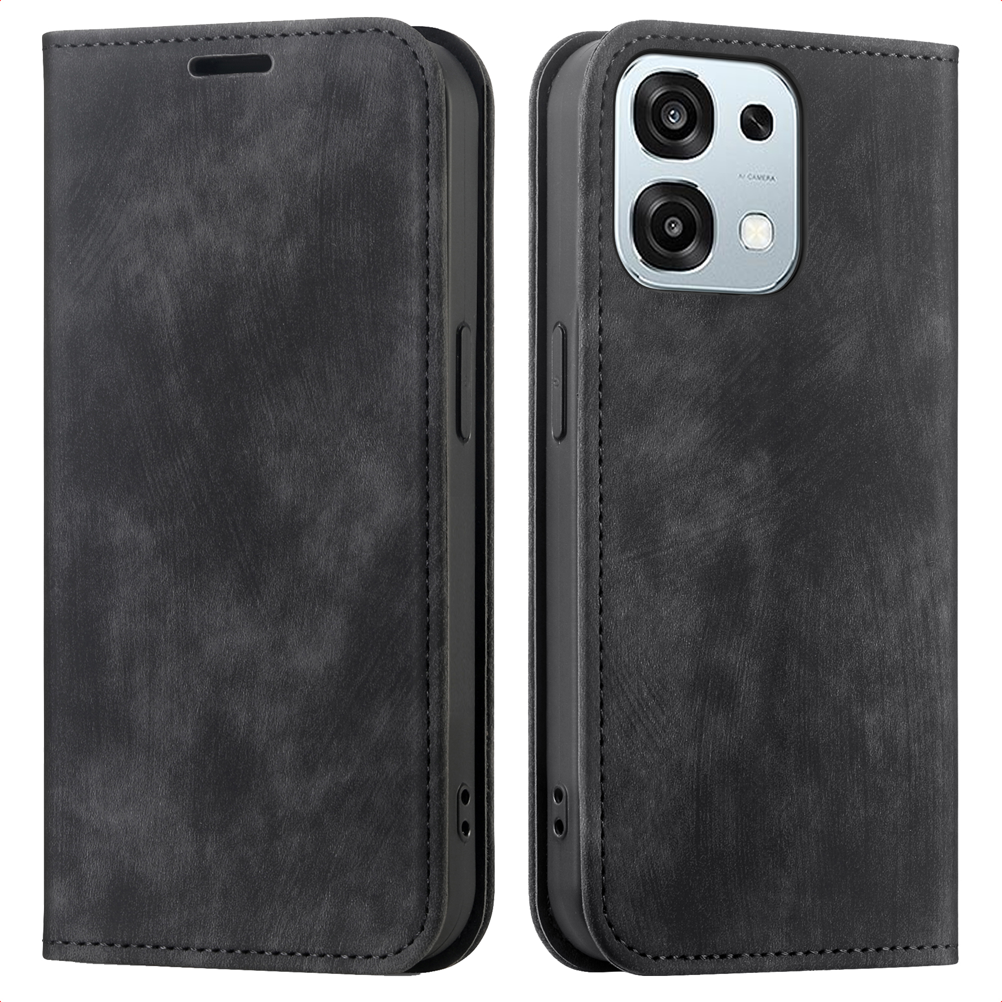 imoshion Slim Bookcase voor de Oppo A6 Pro (5G) - Zwart