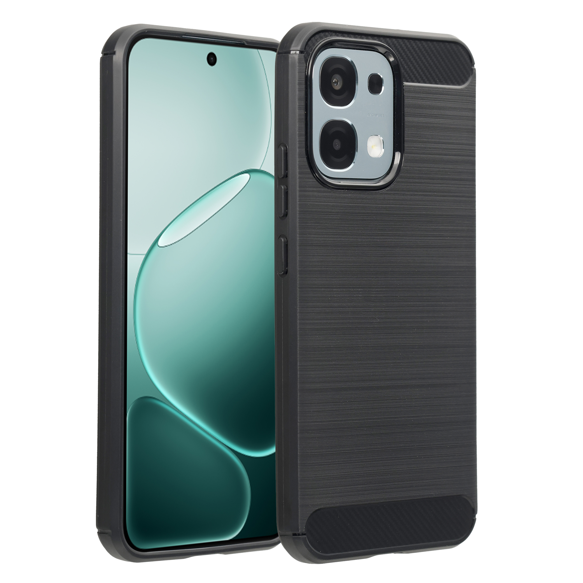 imoshion Coque Brushed Oppo A6 Pro (5G) - Noir