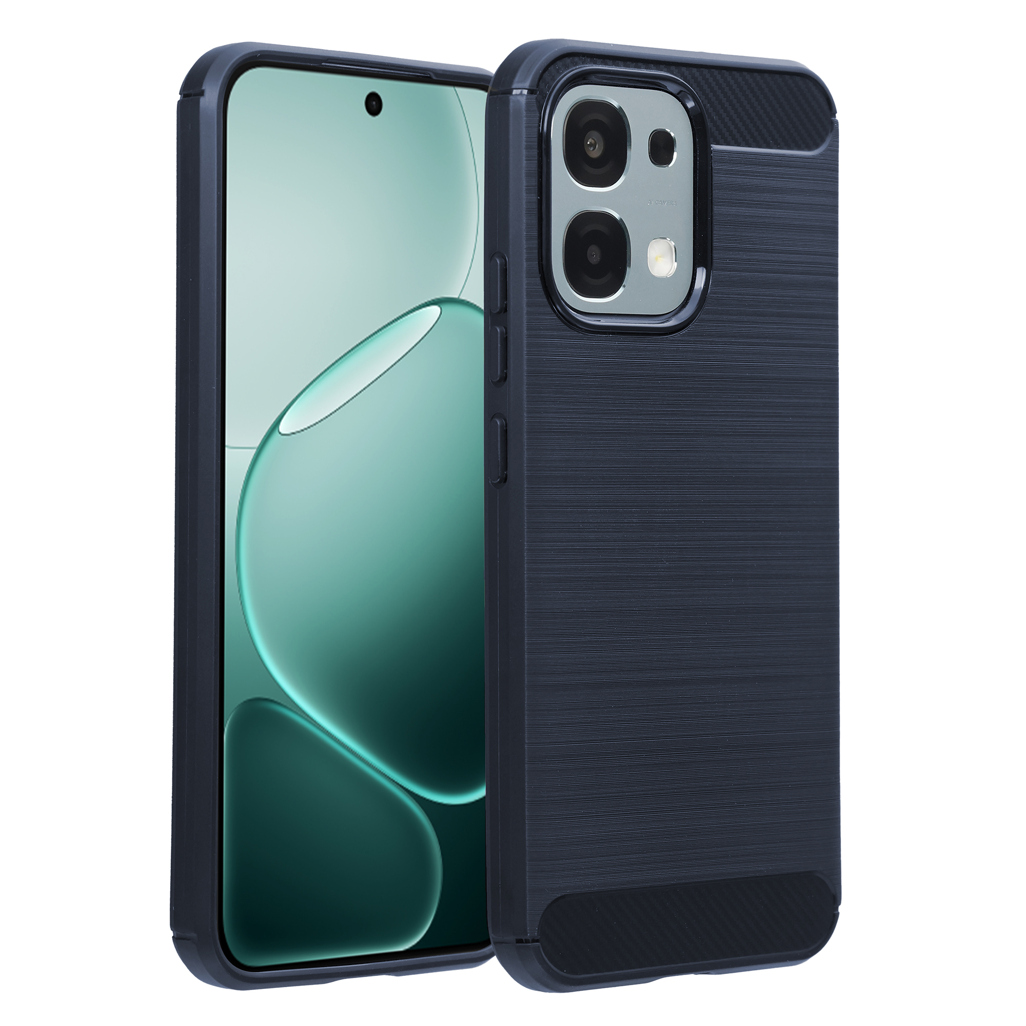 imoshion Coque Brushed Oppo A6 Pro (5G) - Bleu foncé