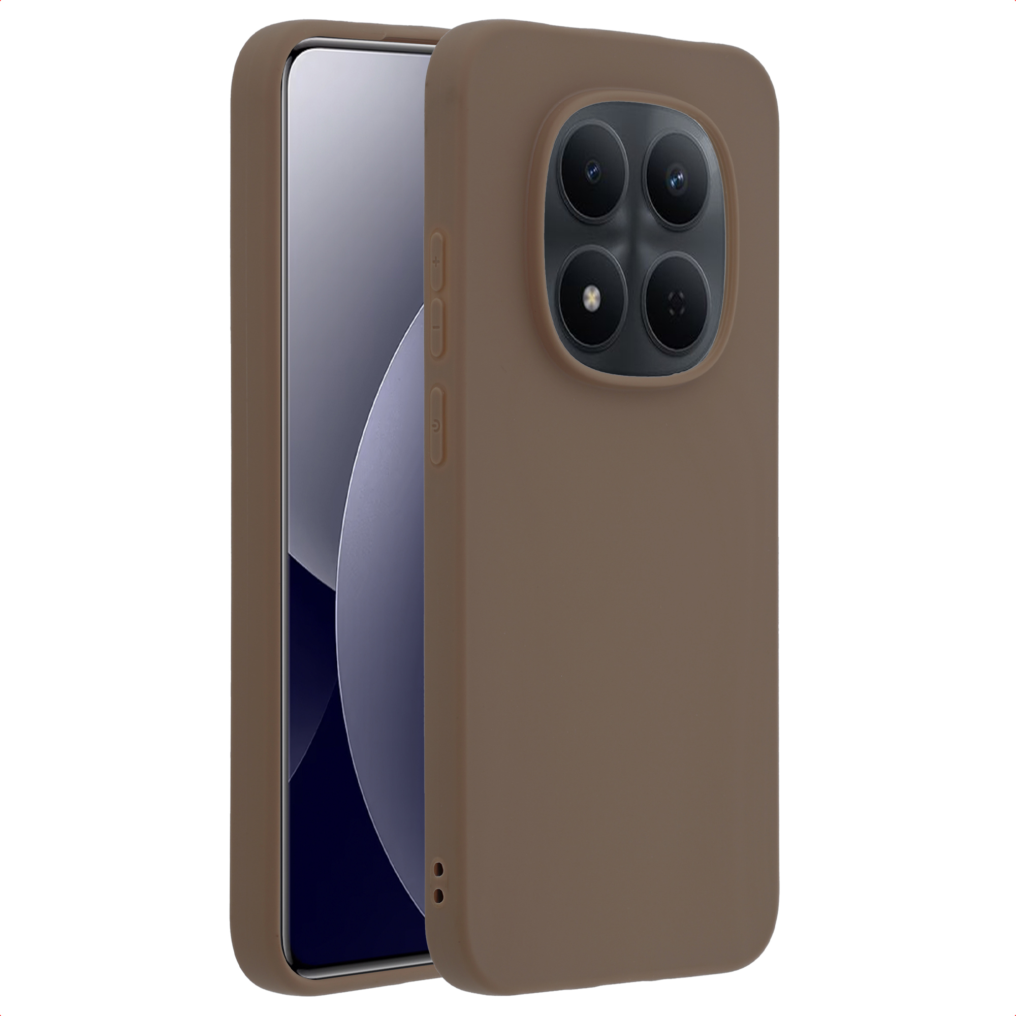 imoshion Coque Couleur Xiaomi Redmi Note 15 Pro (5G) - Marron