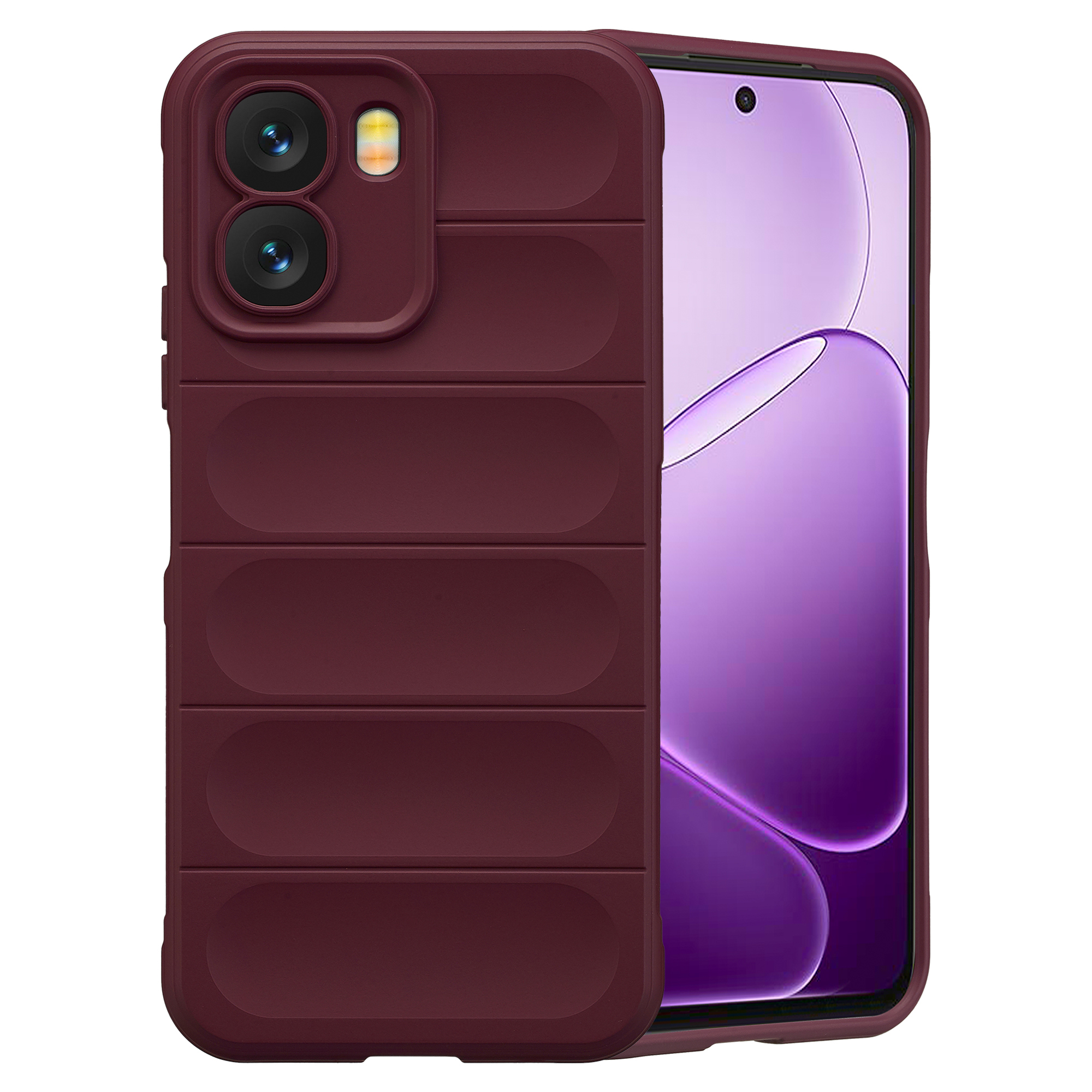 imoshion EasyGrip Backcover Oppo A6x (4G/5G) - Aubergine