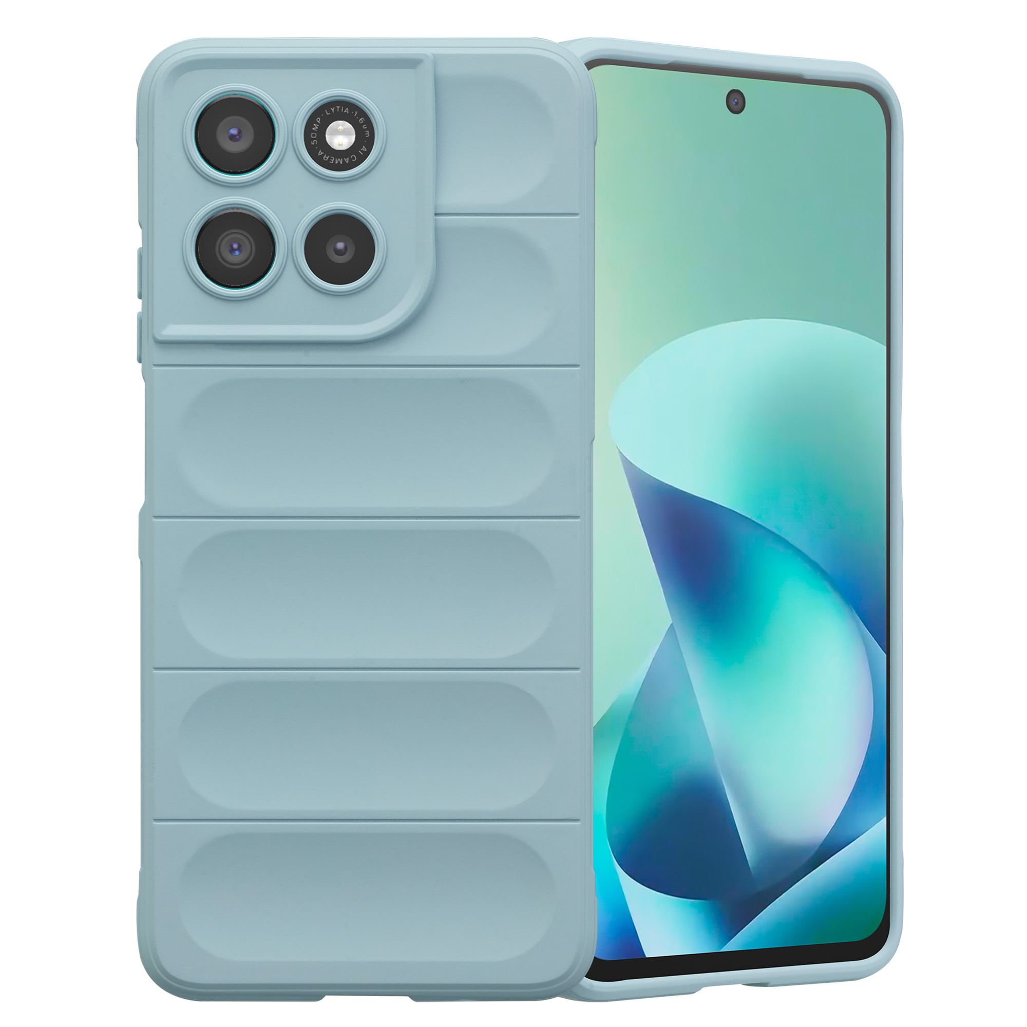 imoshion EasyGrip Backcover Motorola Moto G57 Power - Bleu clair